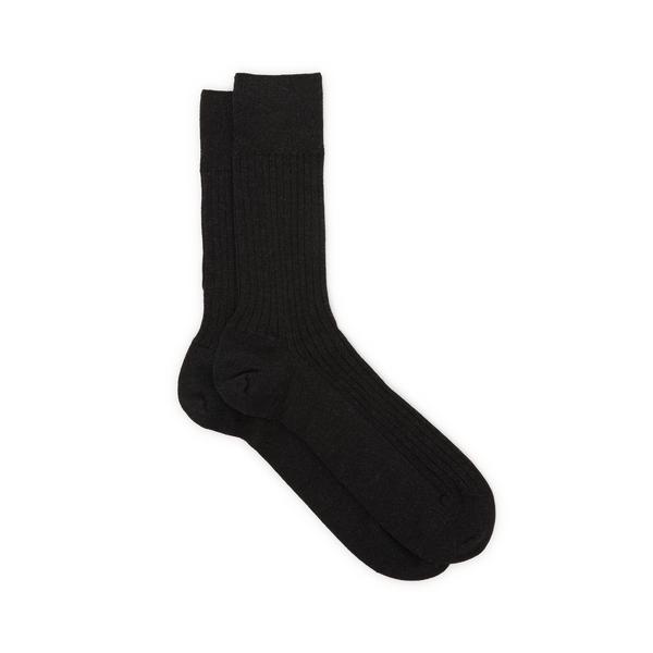 Falke Wool Socks In Black