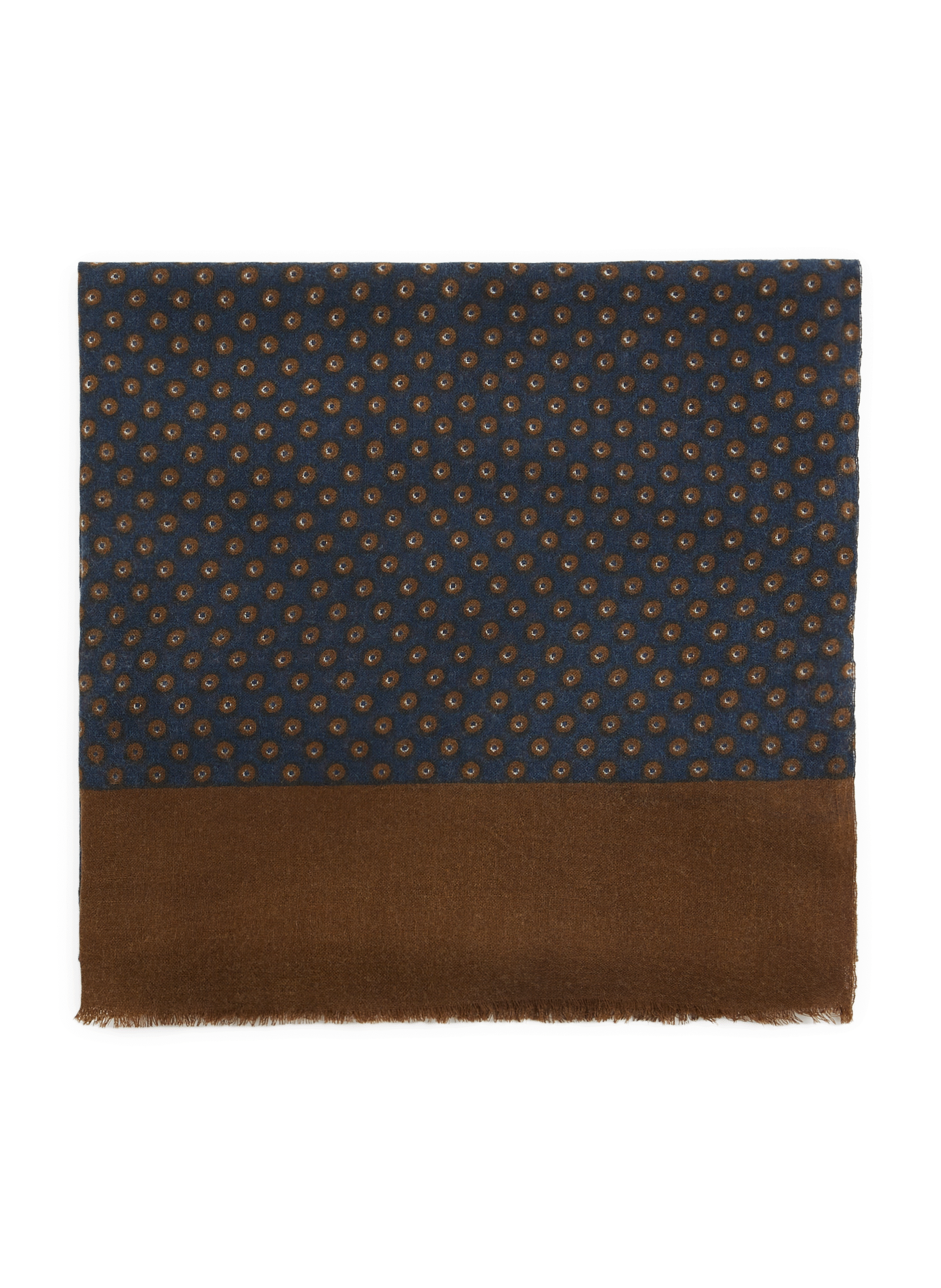 SAISON 1865 Foulard à motif Bleu