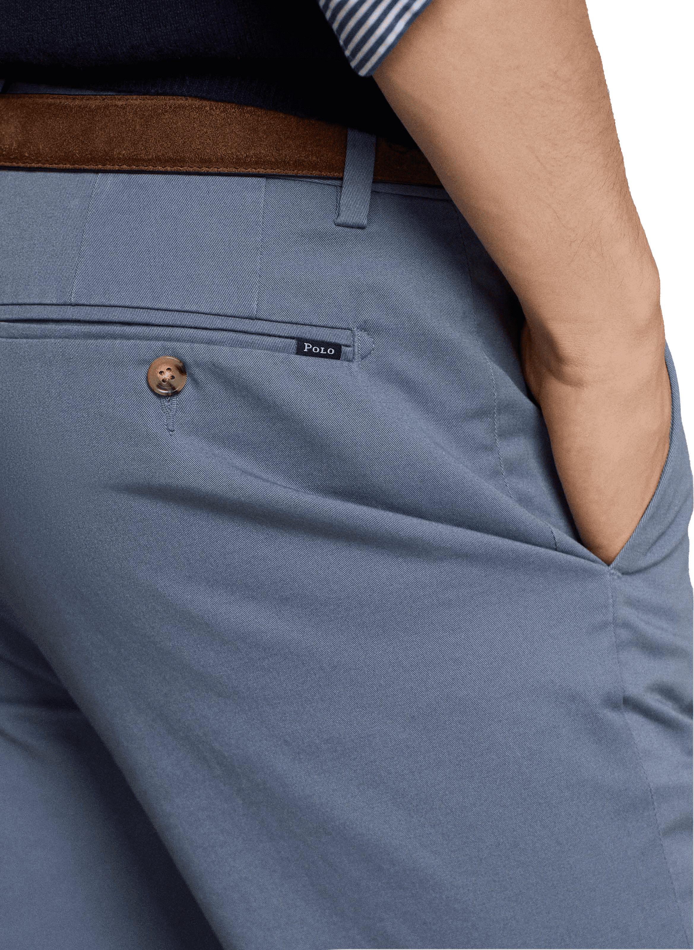 Straight cotton trousers  POLO RALPH LAUREN Blue