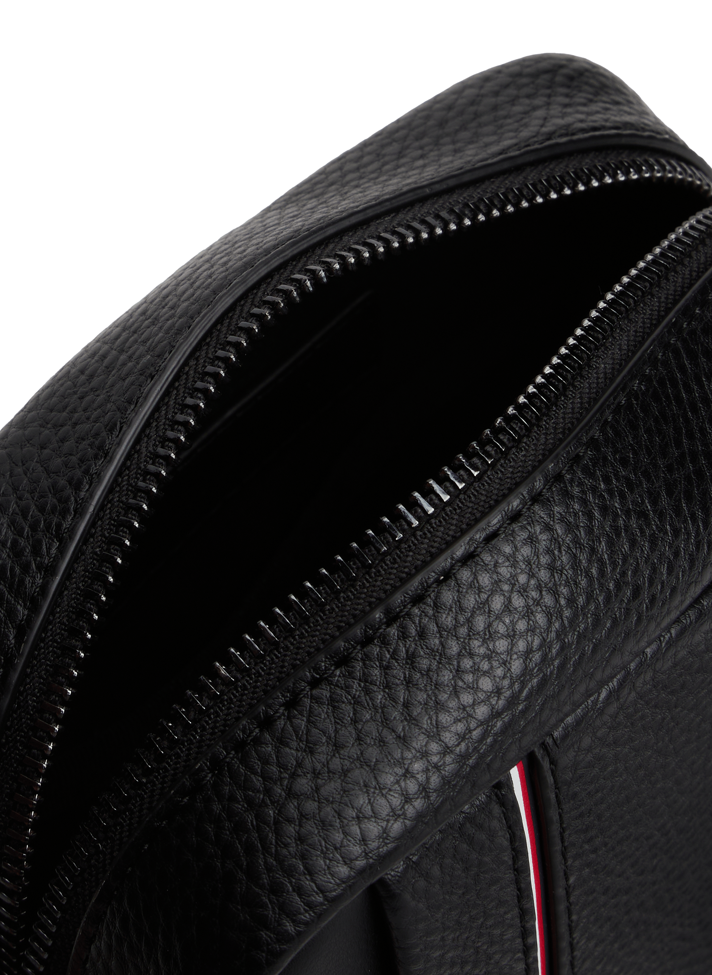 Sac à bandoulière grainé TOMMY HILFIGER Noir