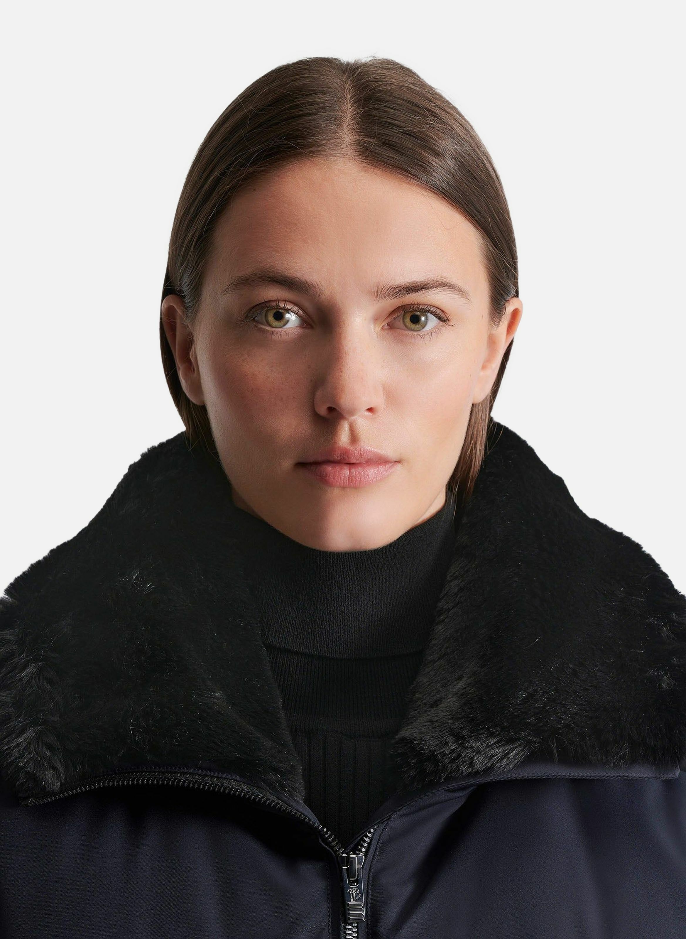 Veste de ski avery col montant coupe regular FUSALP Bleu