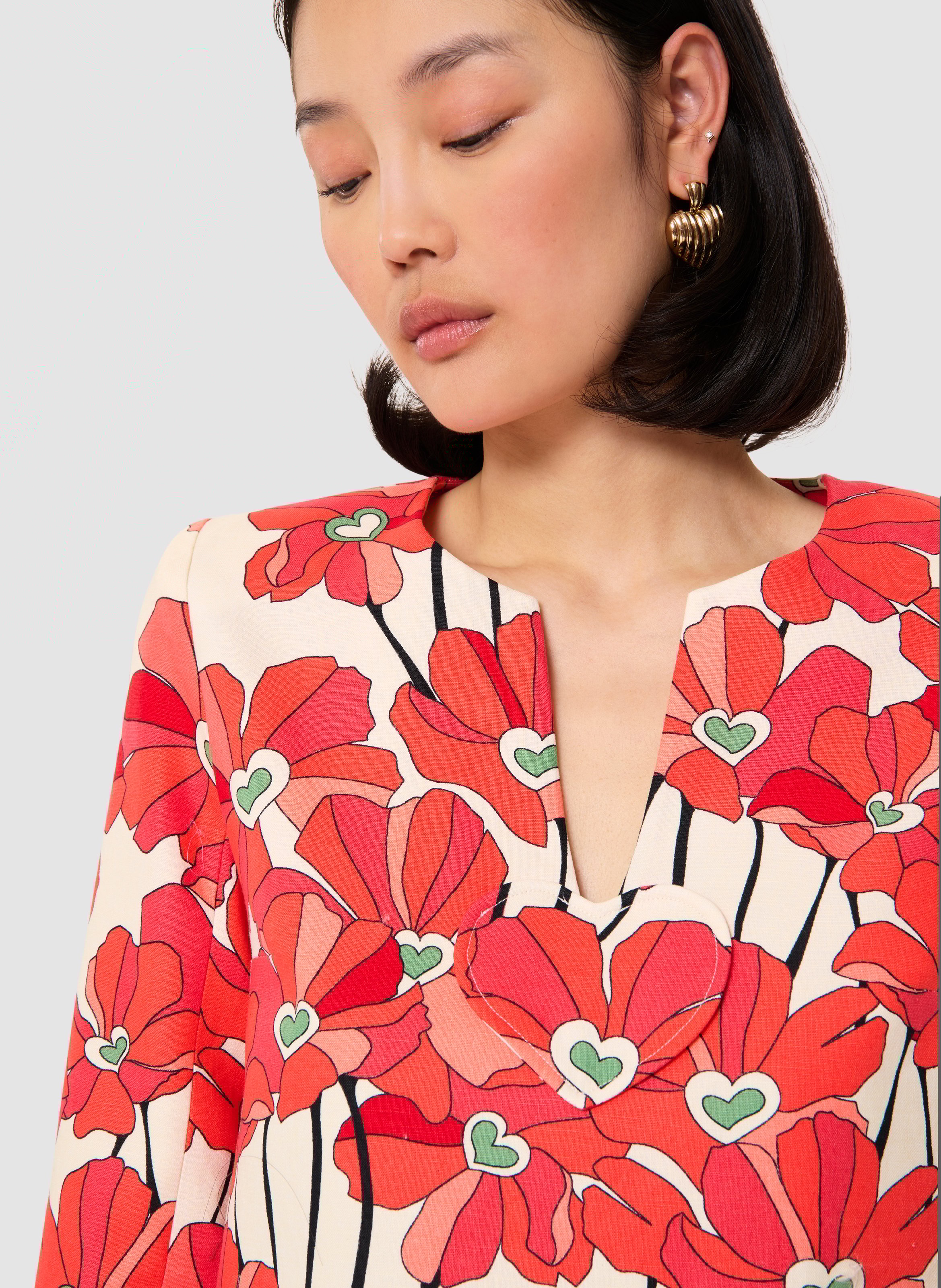 Robe rheala TARA JARMON Rouge