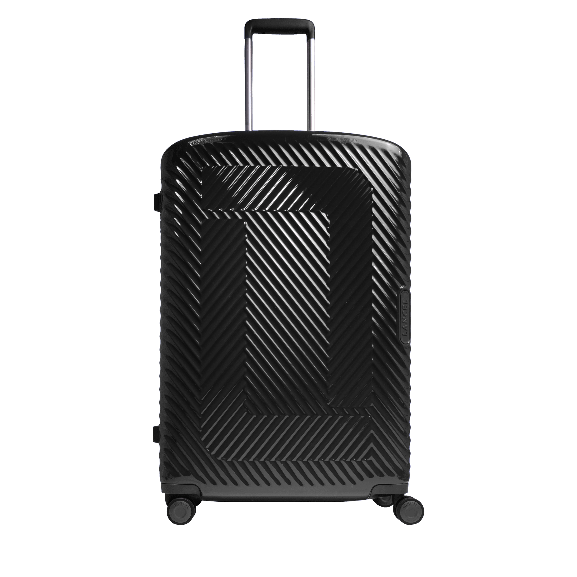 Valise large 4 roues atlas de lancel en polycarbonate LANCEL Noir