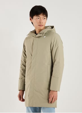 Parka mi-longue à capuche K-WAY Parka mi-longue à capuche K-WAY