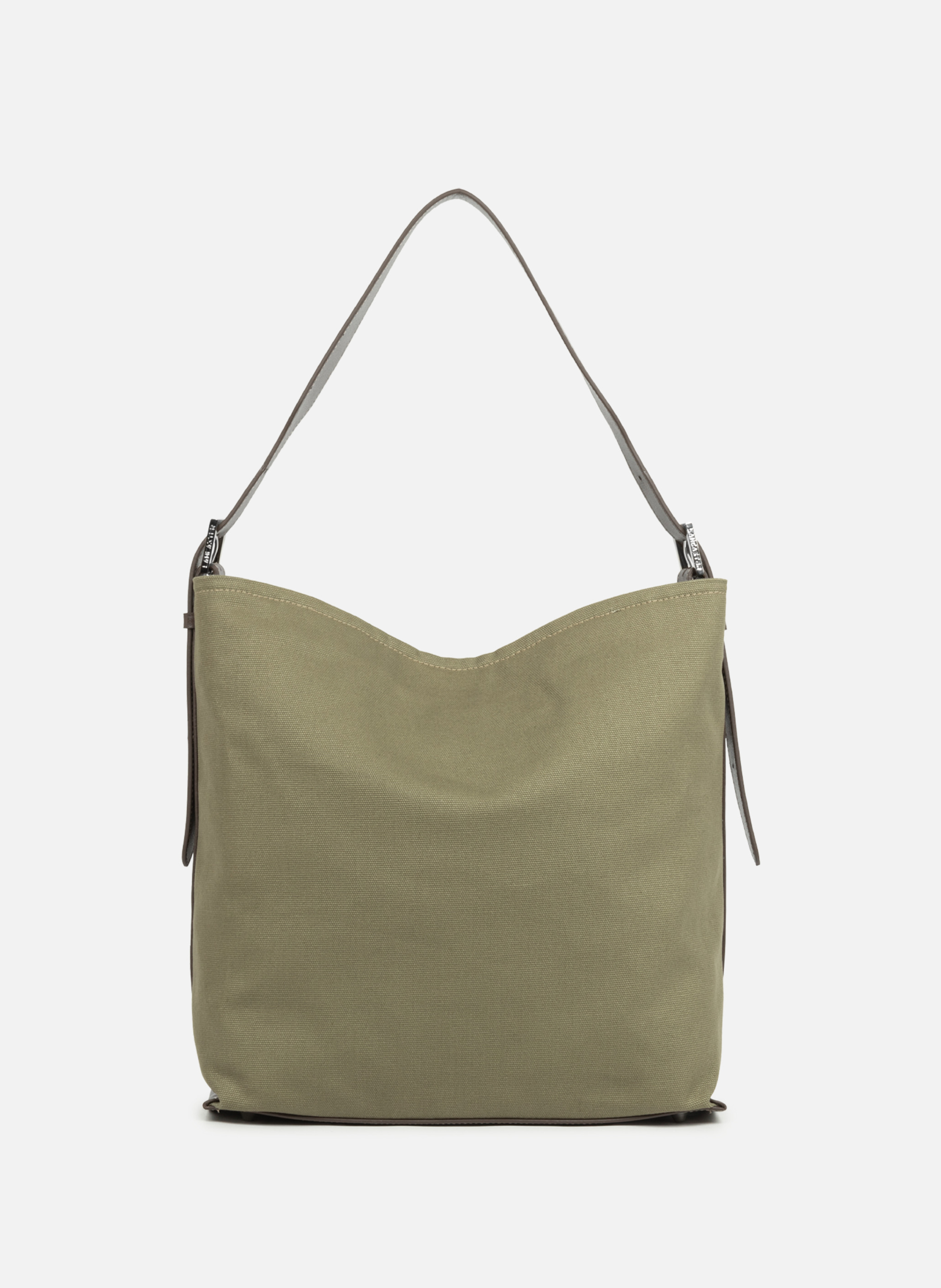 Large bucket bag - Canvas KBA LANCASTER Khaki