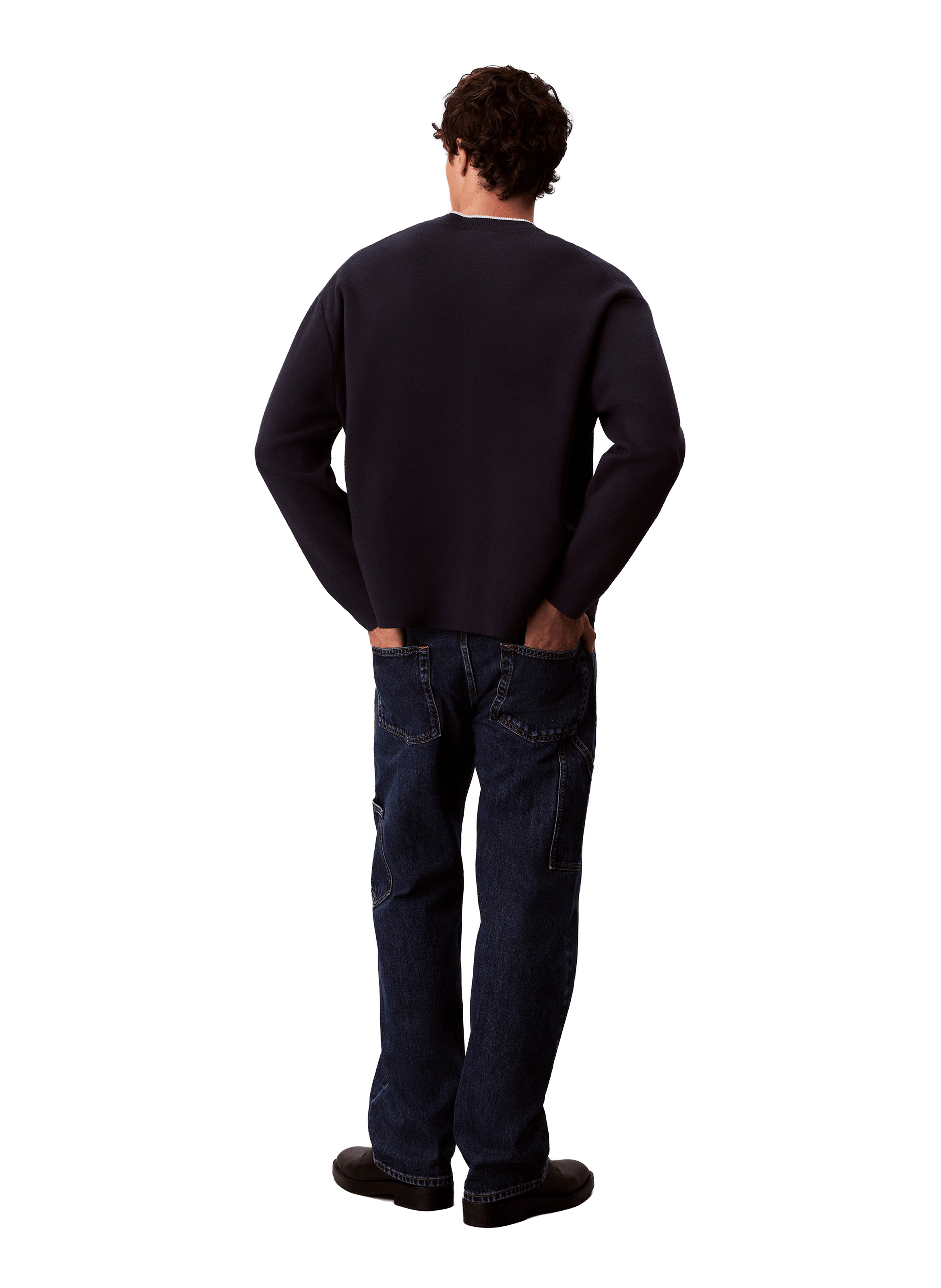 Jean Carpenter CALVIN KLEIN Bleu