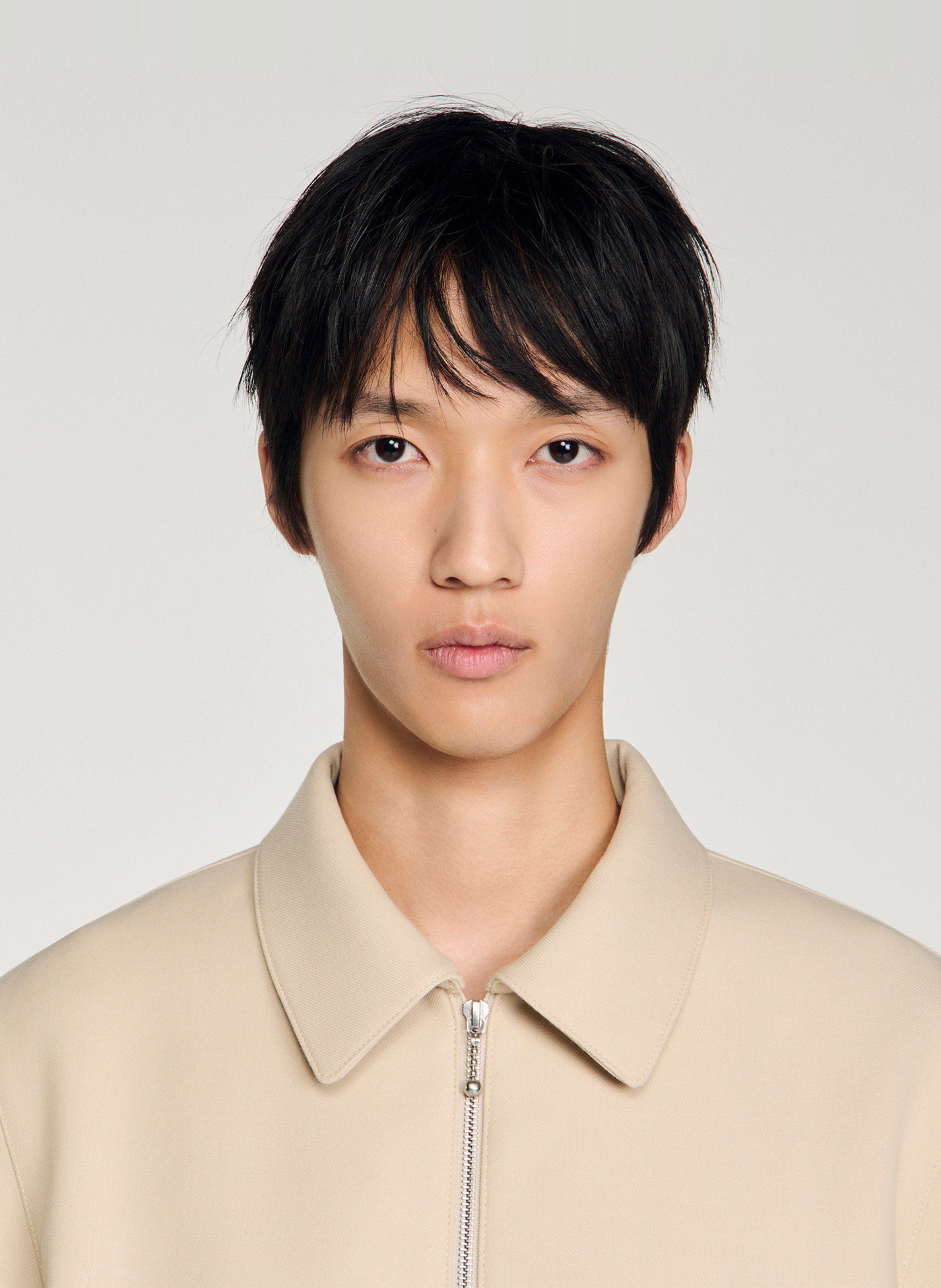 Veste col classique SANDRO Beige