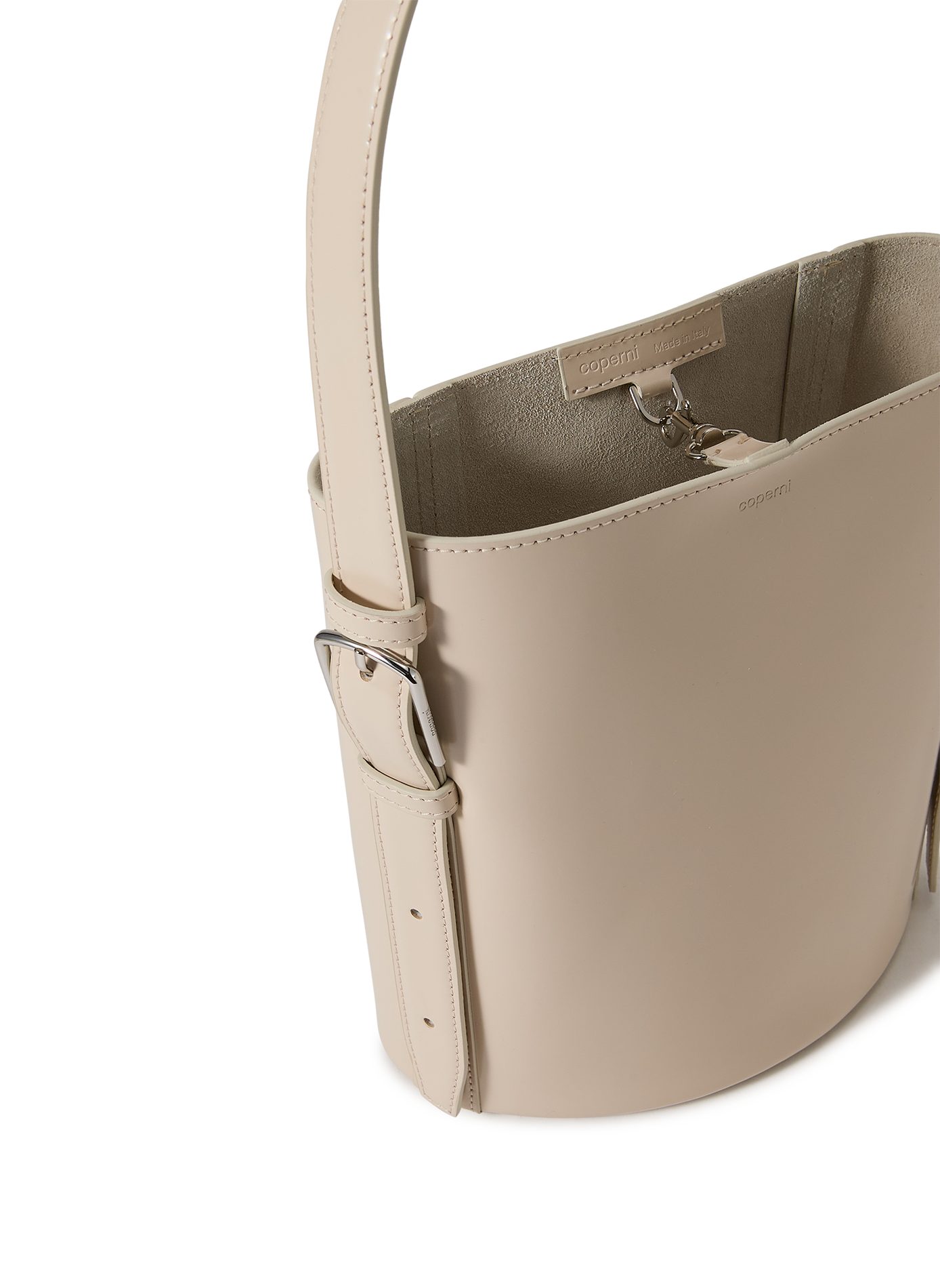 Tote Ergonomic Abrasivato en cuir de vache COPERNI Beige