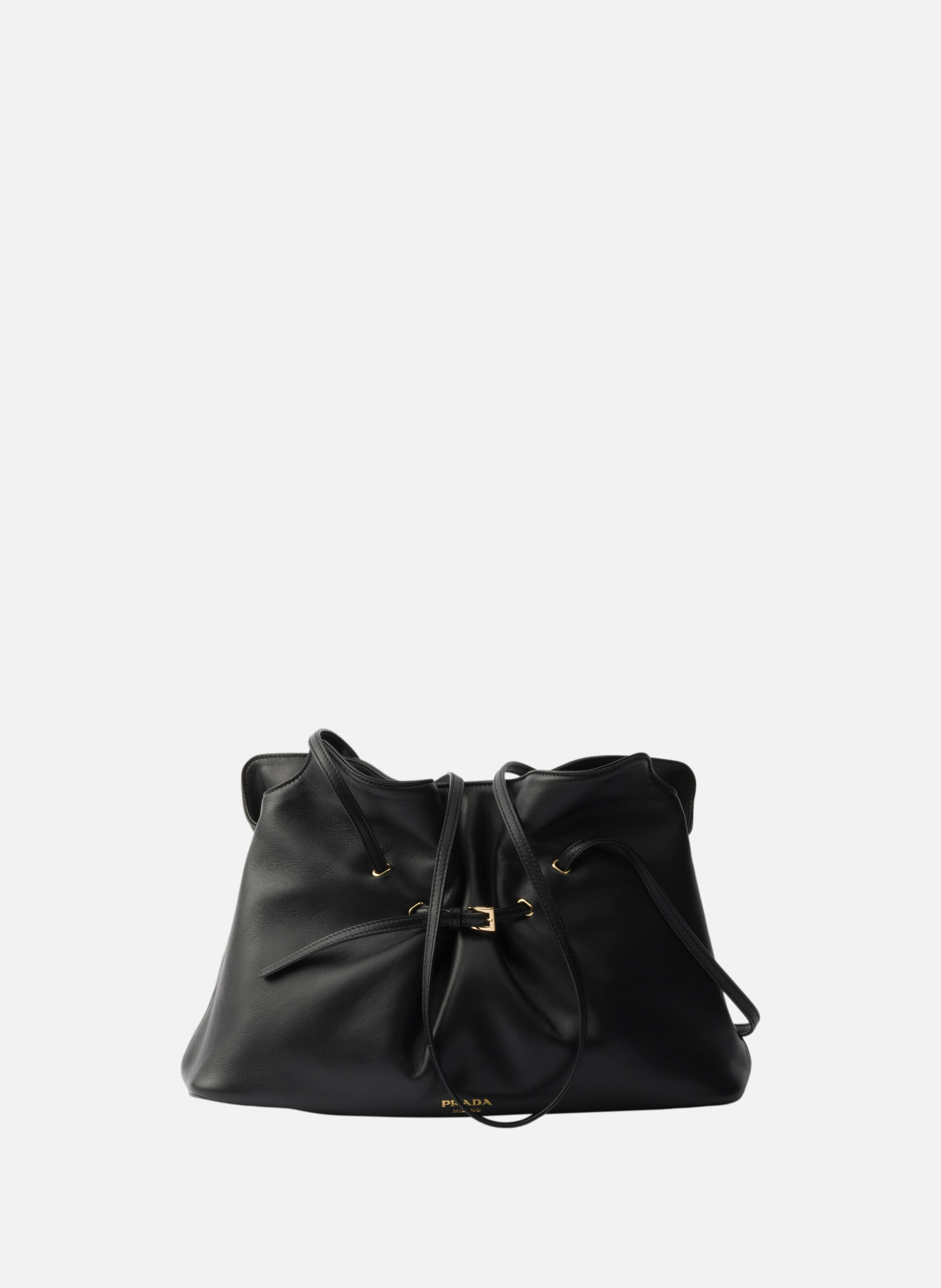 Grand cabas prada dada en cuir nappa PRADA Noir