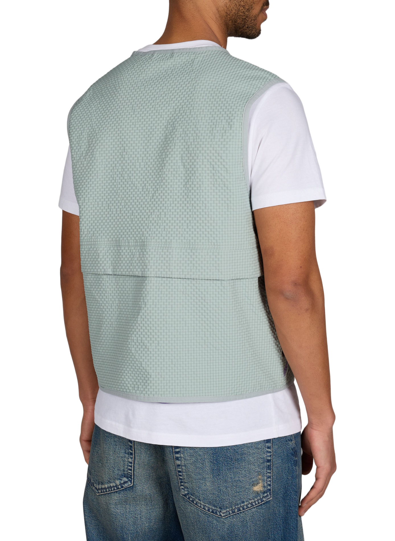Sleeveless jacket Loudeac FAGUO Green