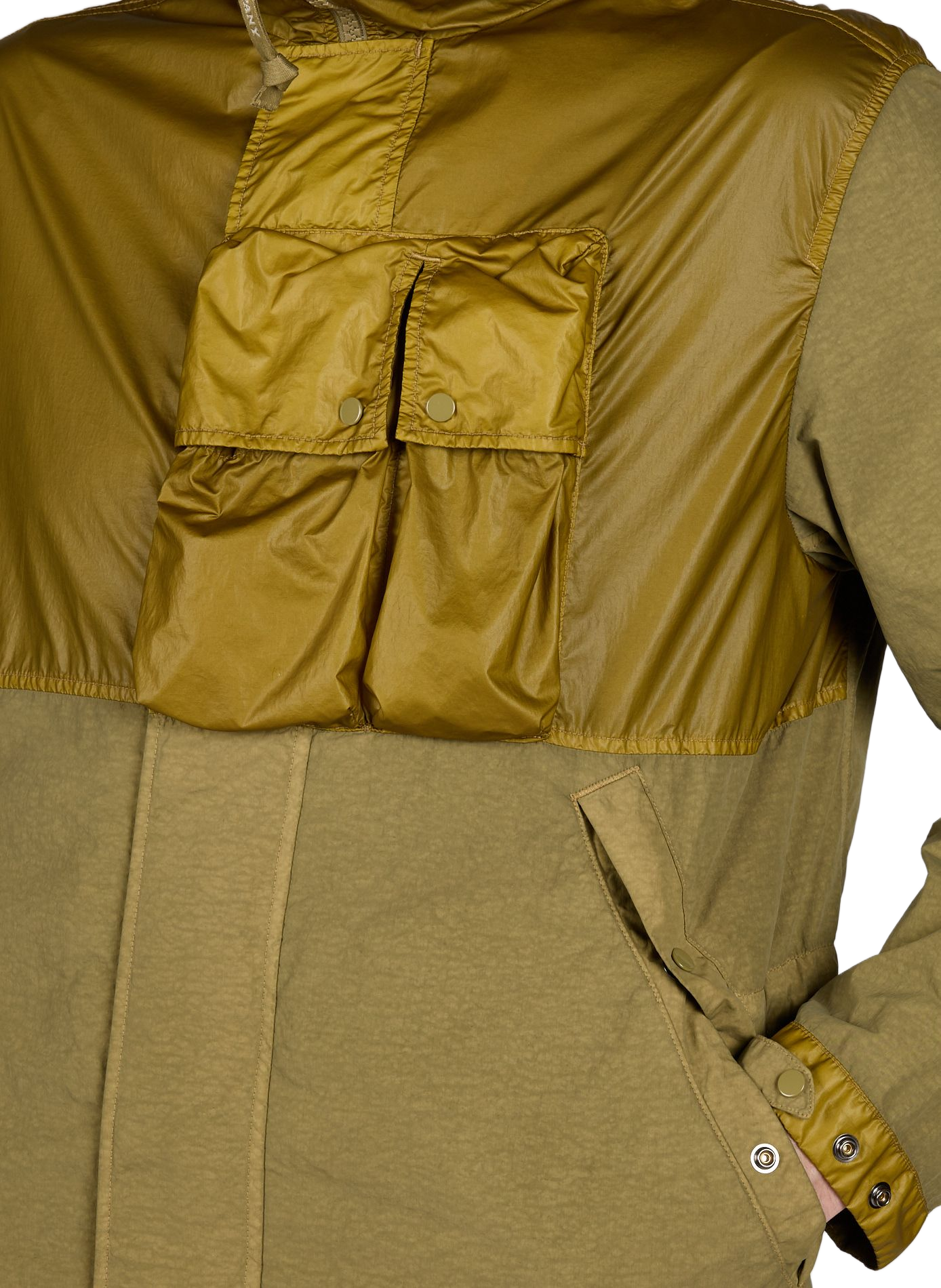 Hooded zipped jacket CP COMPANY Green