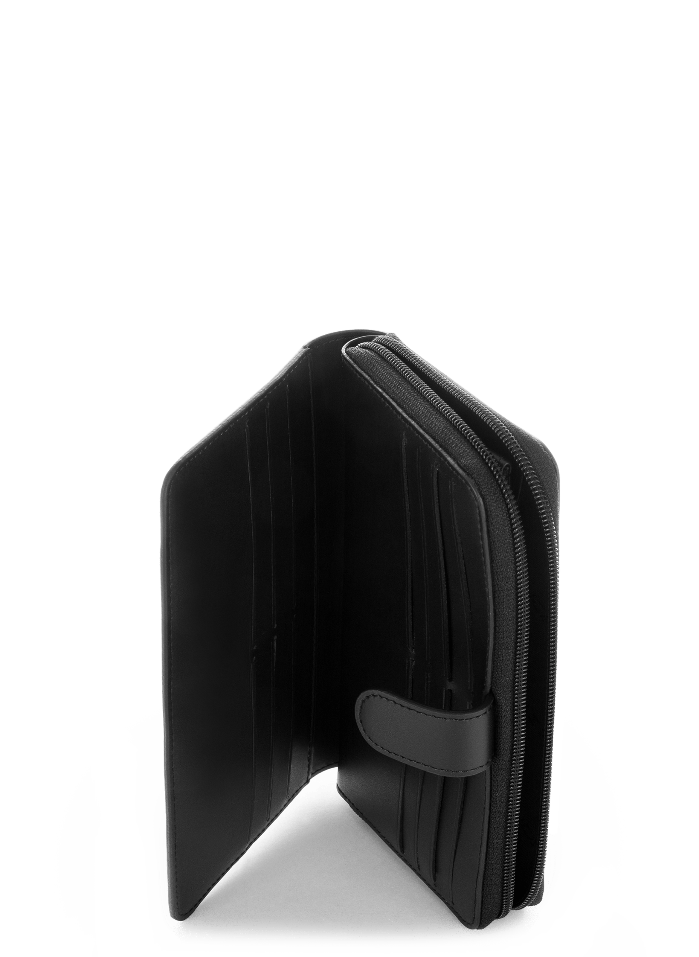 Back to back organizer wallet - smooth LANCASTER Black