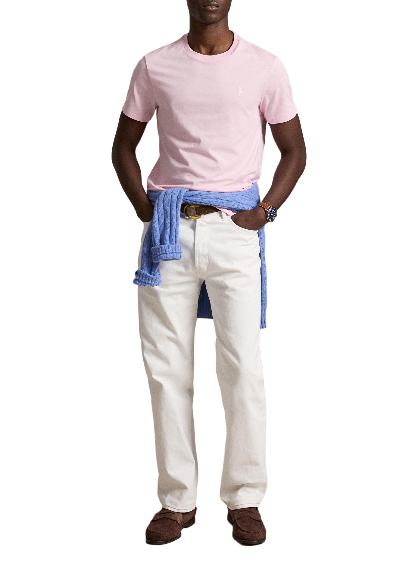 Cotton T-shirt POLO RALPH LAUREN Pink