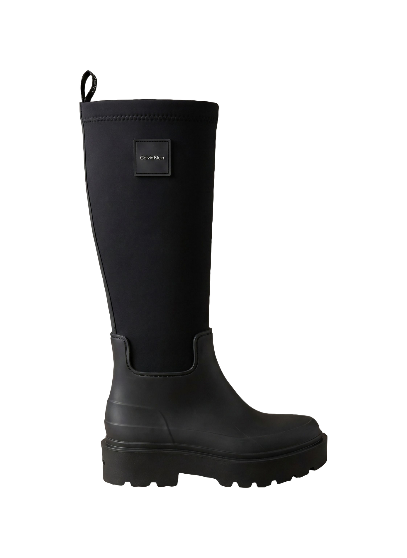 Weiche Reißverschluss-Gummistiefel CALVIN KLEIN Schwarz