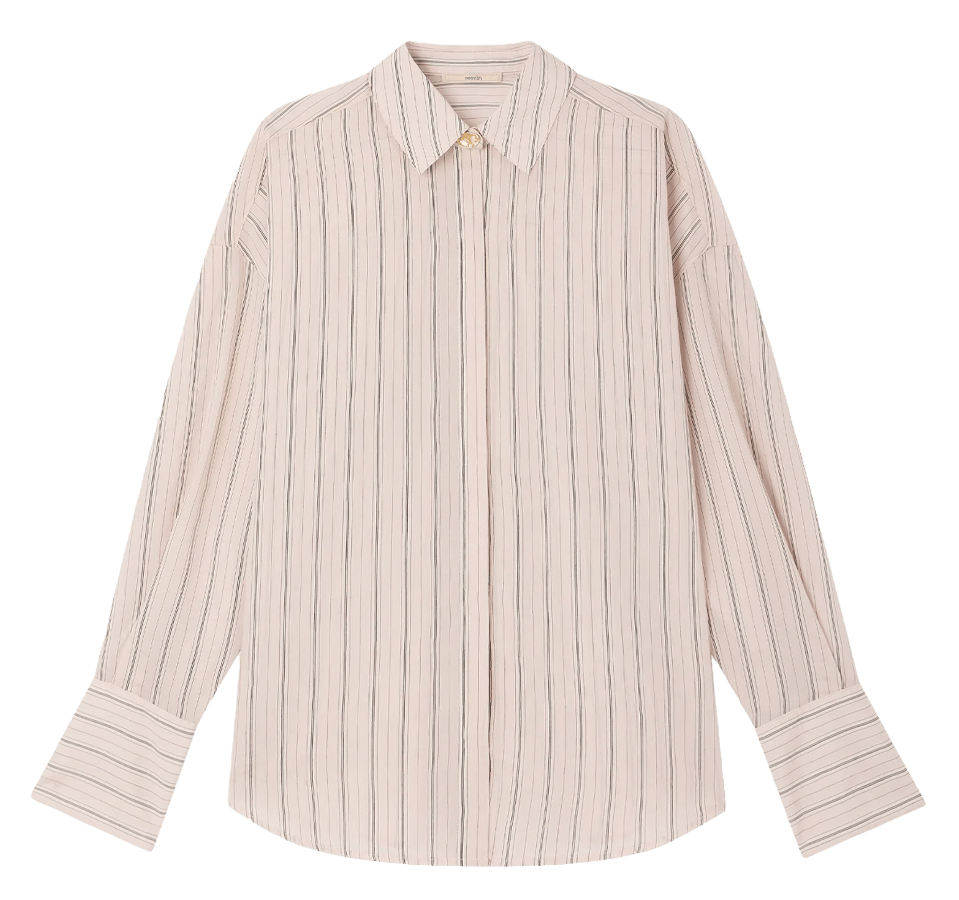 Chemise oversize à rayures mabel SESSUN Rose