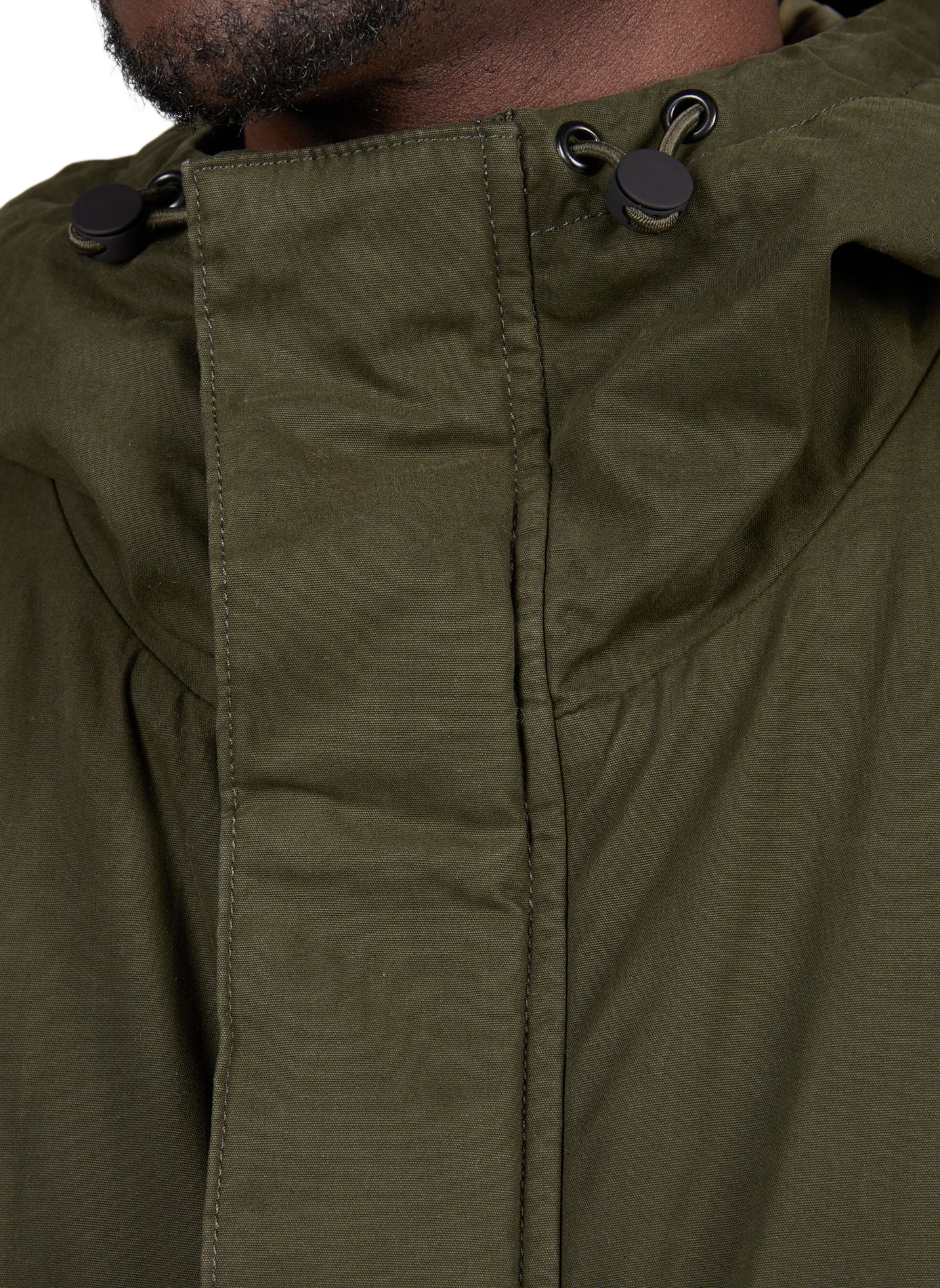Langford cotton down jacket CLOSED Khaki