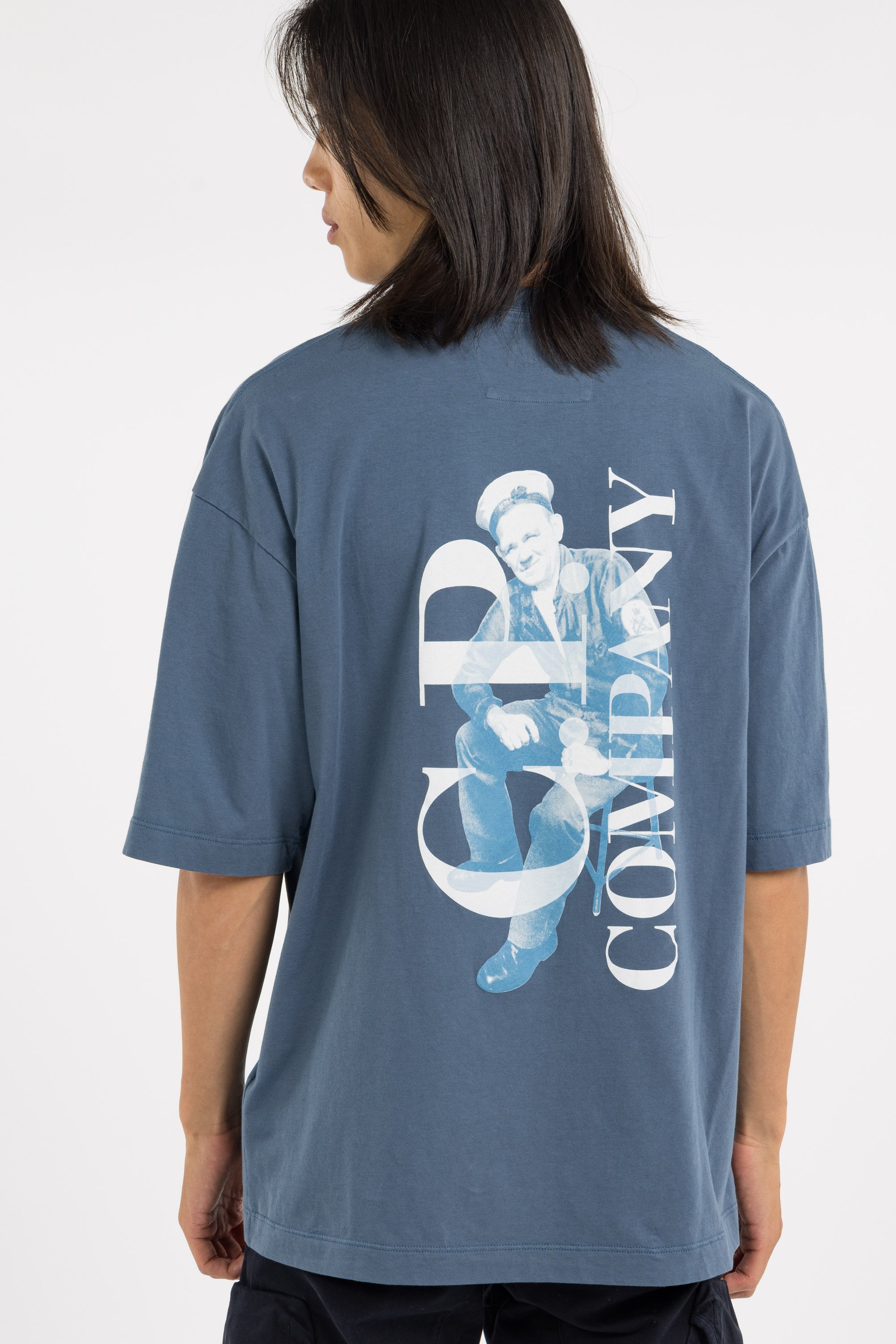 T-shirt CP COMPANY Bleu