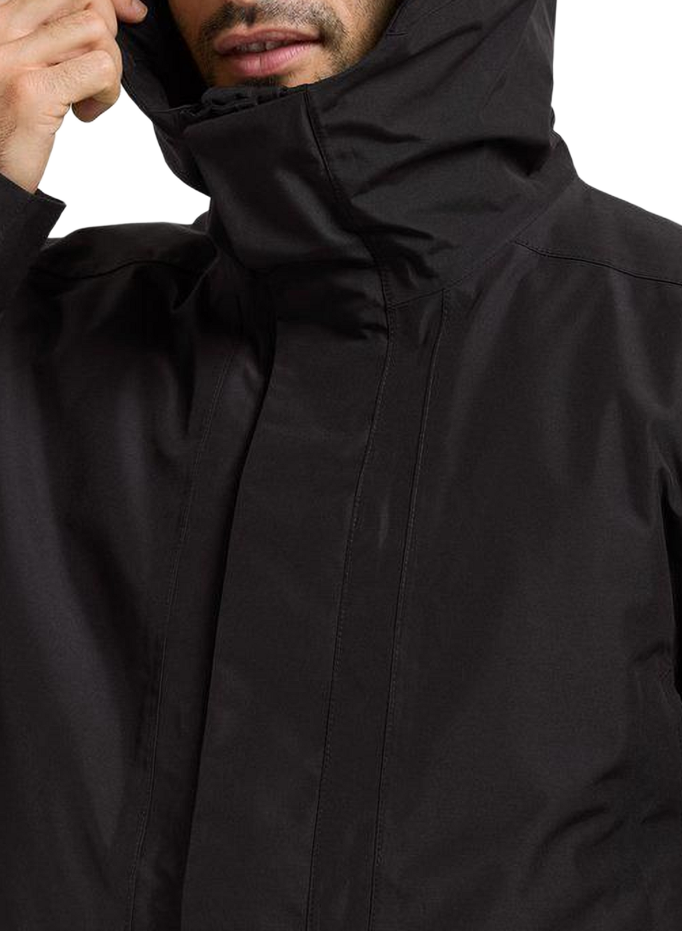 Adam Hooded Puffer Jacket DIDRIKSONS Black