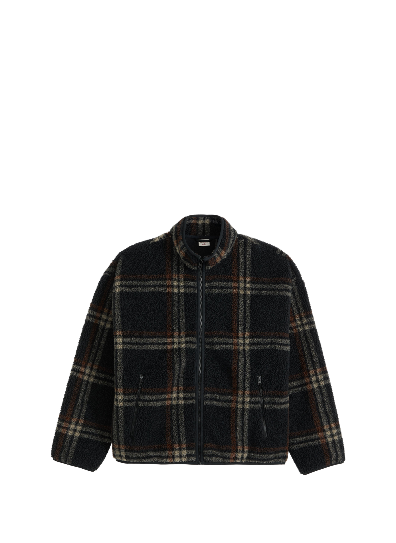 Flauschige Jacke mit Stehkragen LEVI'S Schwarz