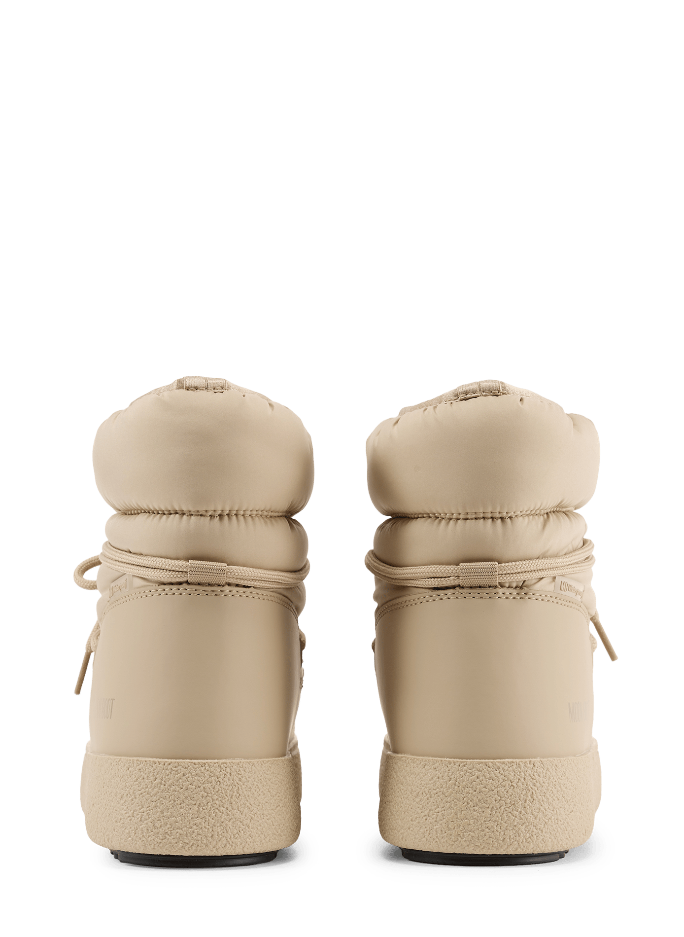 Halfhoge laarzen van nylon MOON BOOT Beige