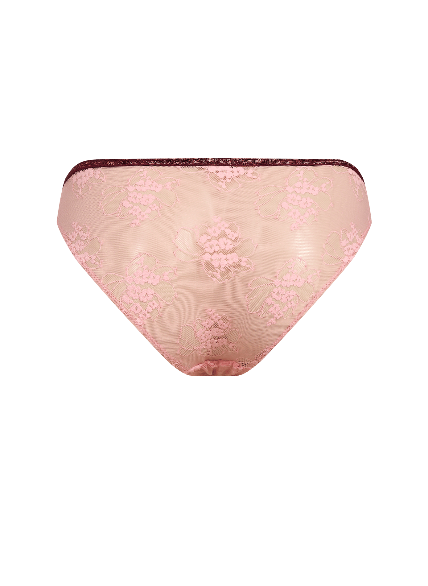 Einfarbige klassische Culotte mit Glitzerdetail LA NOUVELLE Rosa