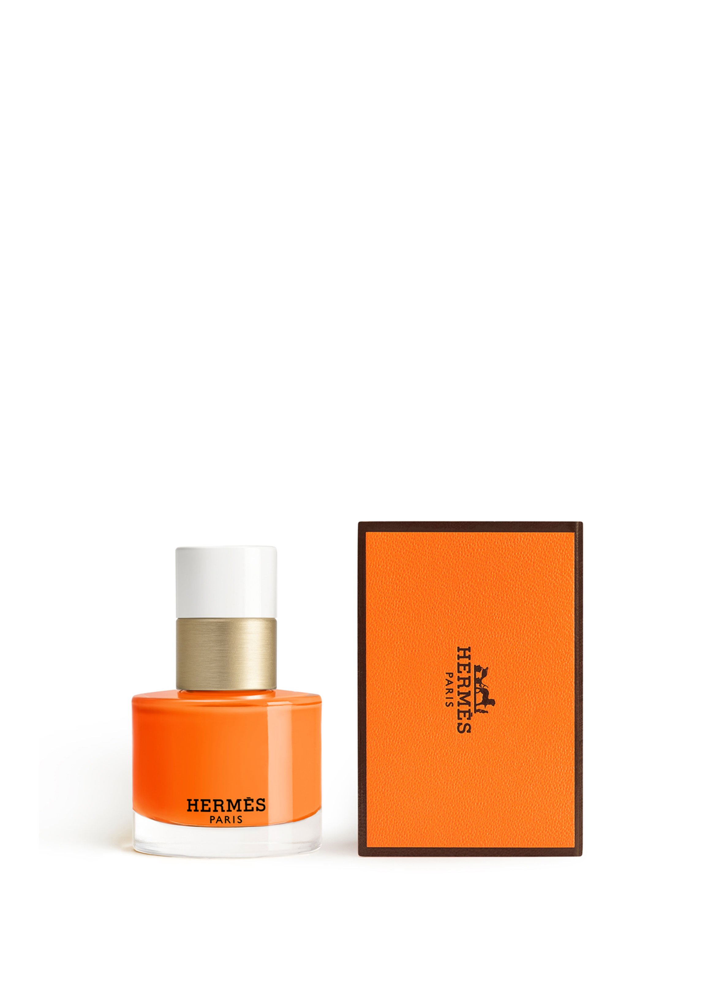 Les Mains Hermès Orange Boîte enamel nail polish HERMÈS 33 orange boîte