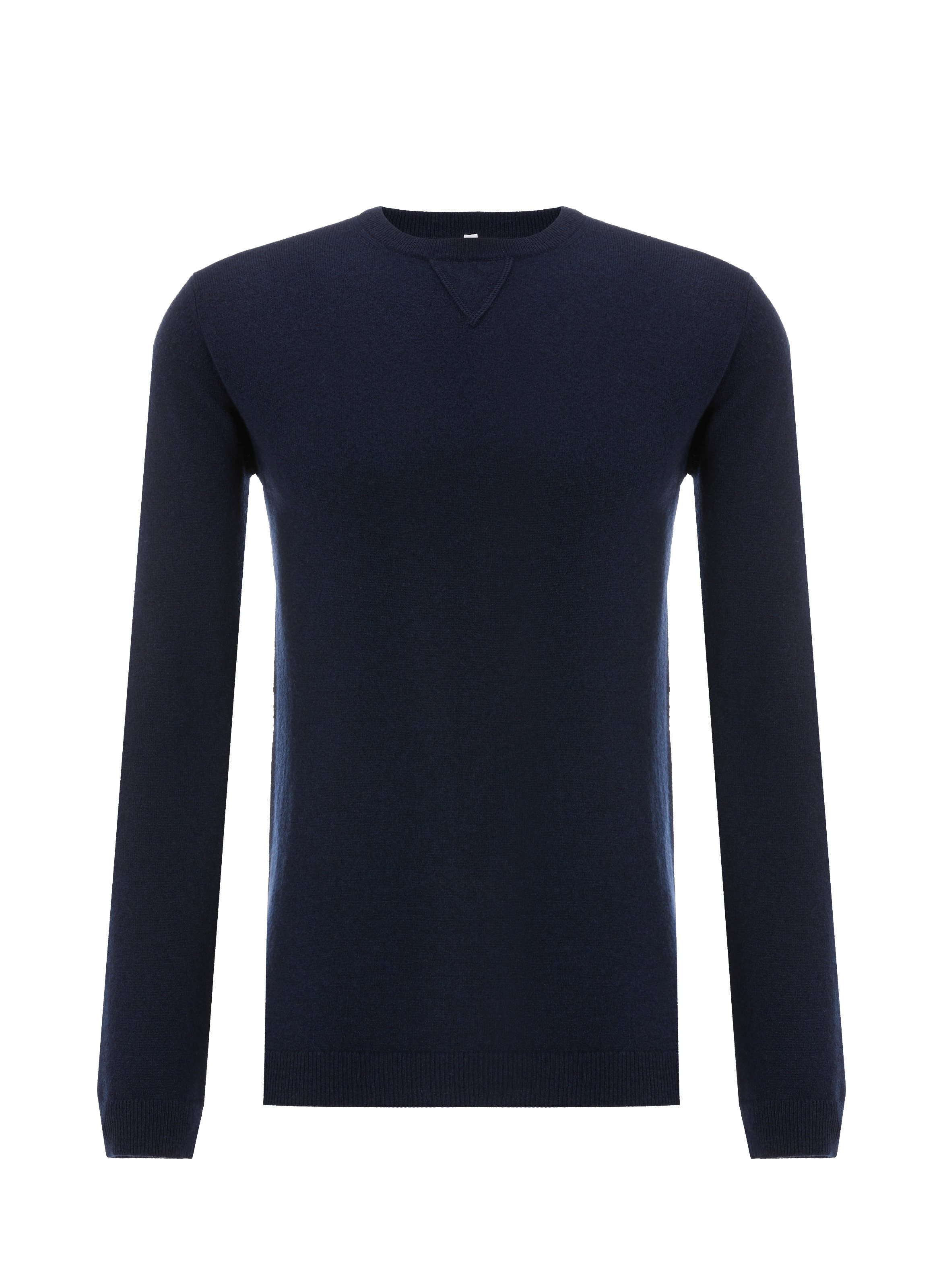 AU PRINTEMPS PARIS Cashmere round-neck jumper Blue