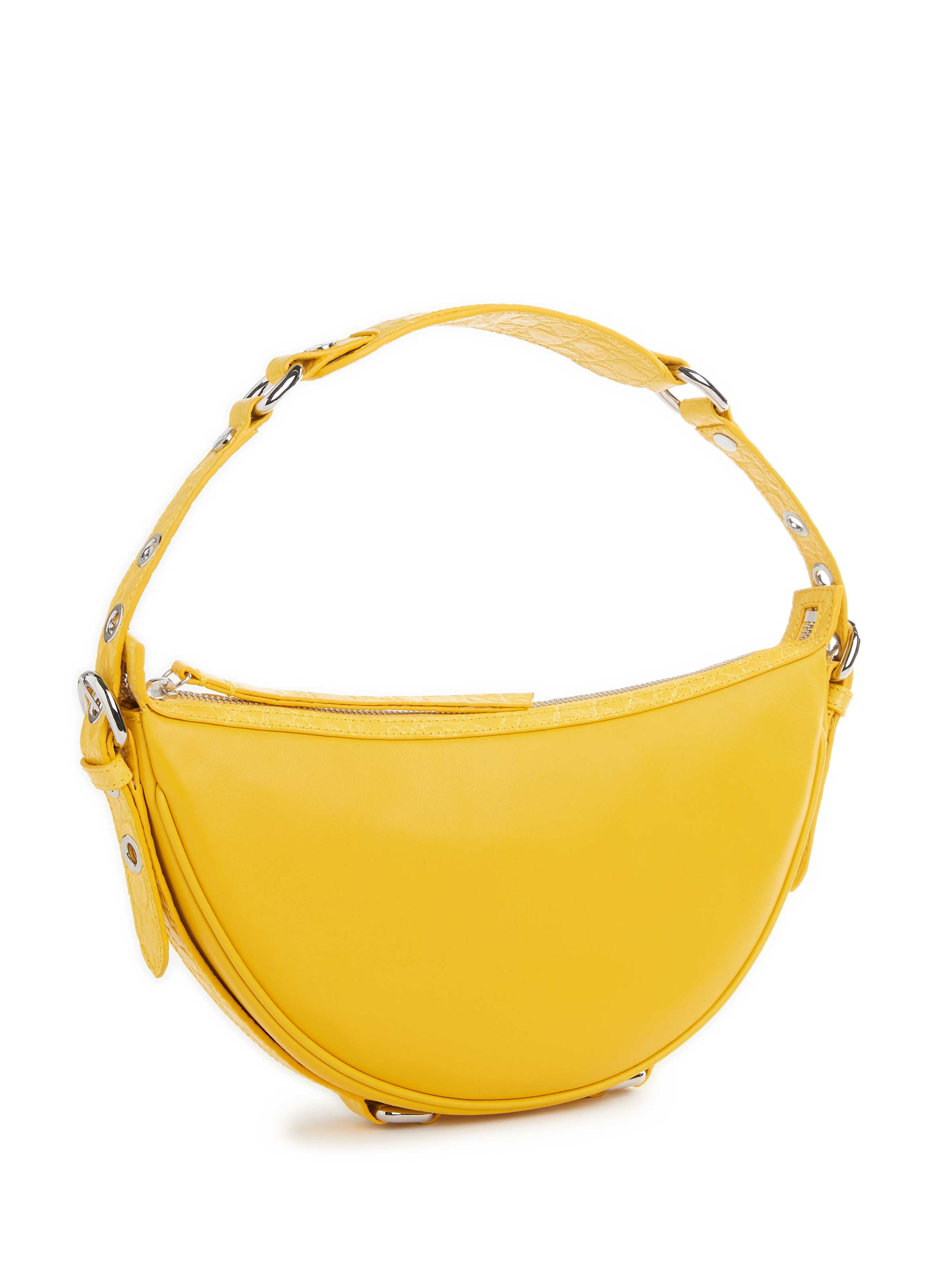Sac Gib en cuir BY FAR Jaune