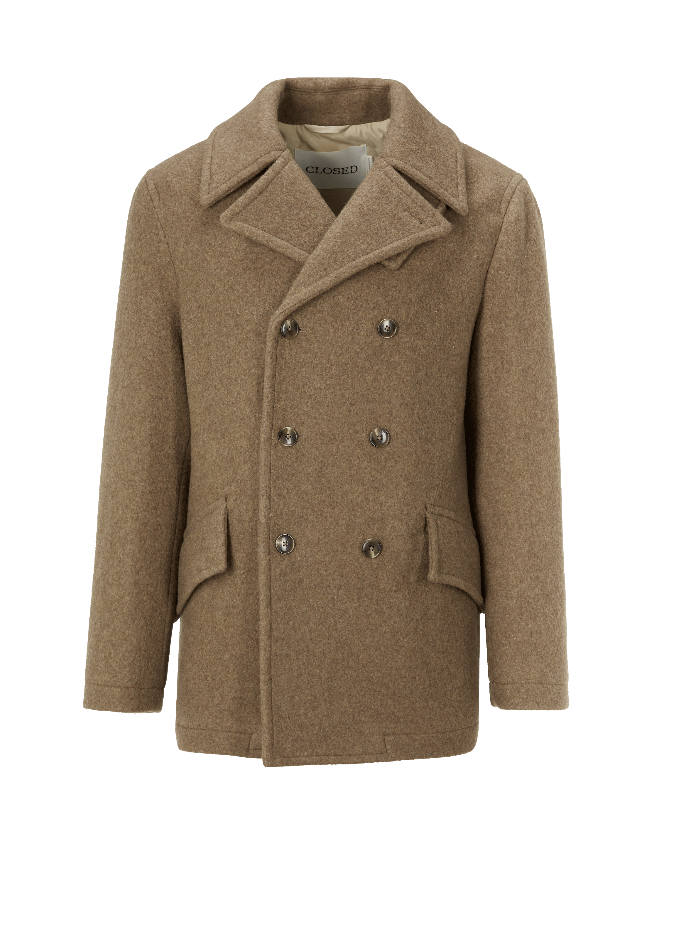 Veste en laine mélangé