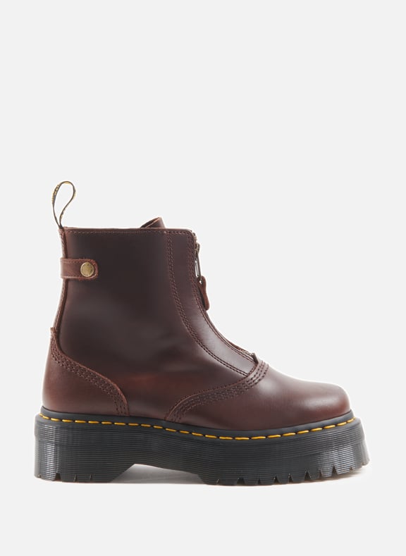 Bottines Jetta en cuir Marron
