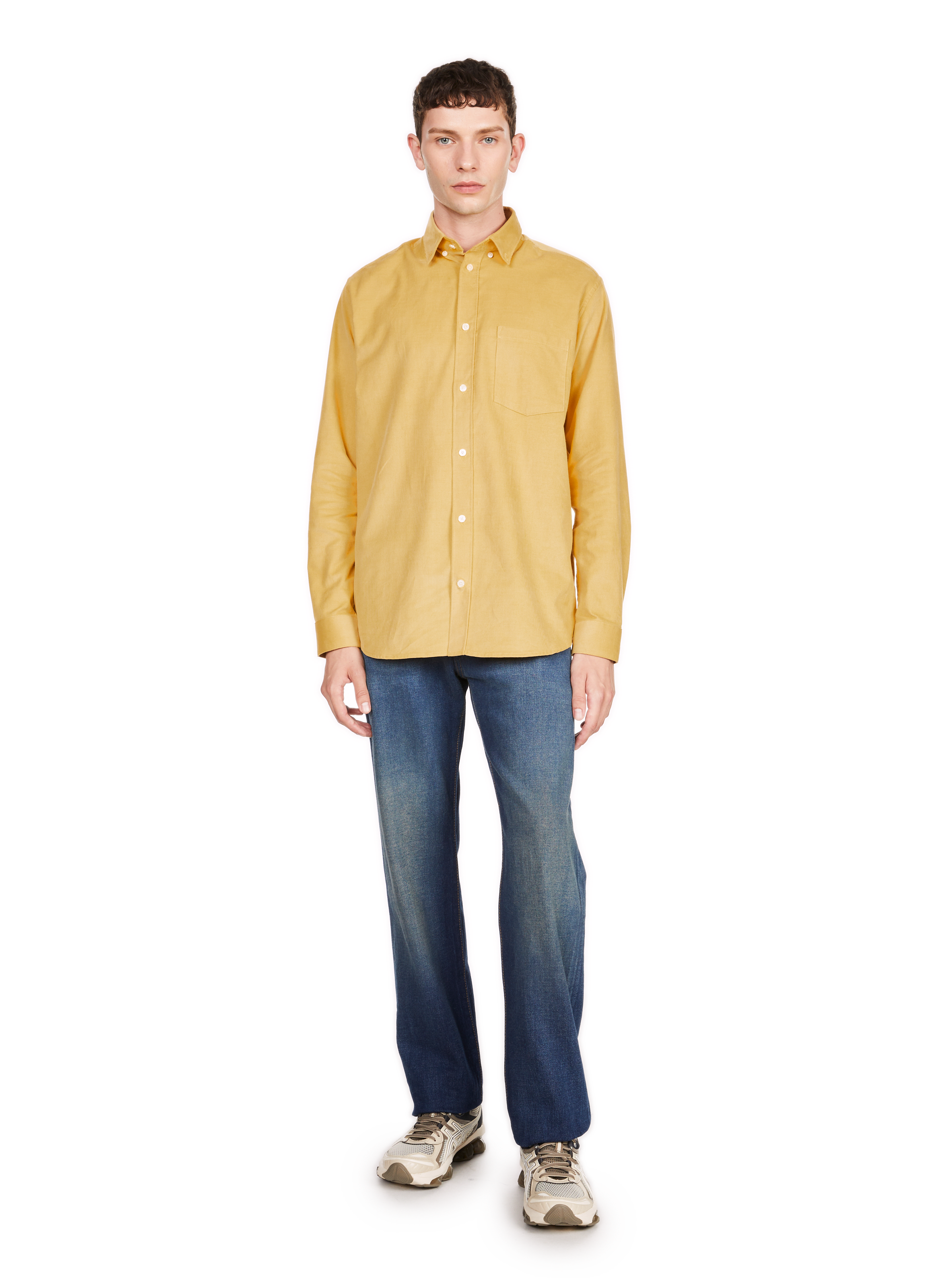Chemise ample en coton AU PRINTEMPS PARIS Jaune