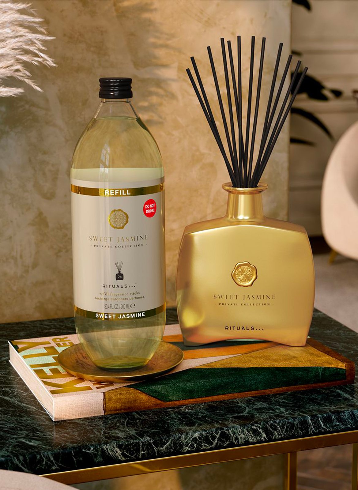 Sweet Jasmine - Recharge bâtonnets parfumés RITUALS No color