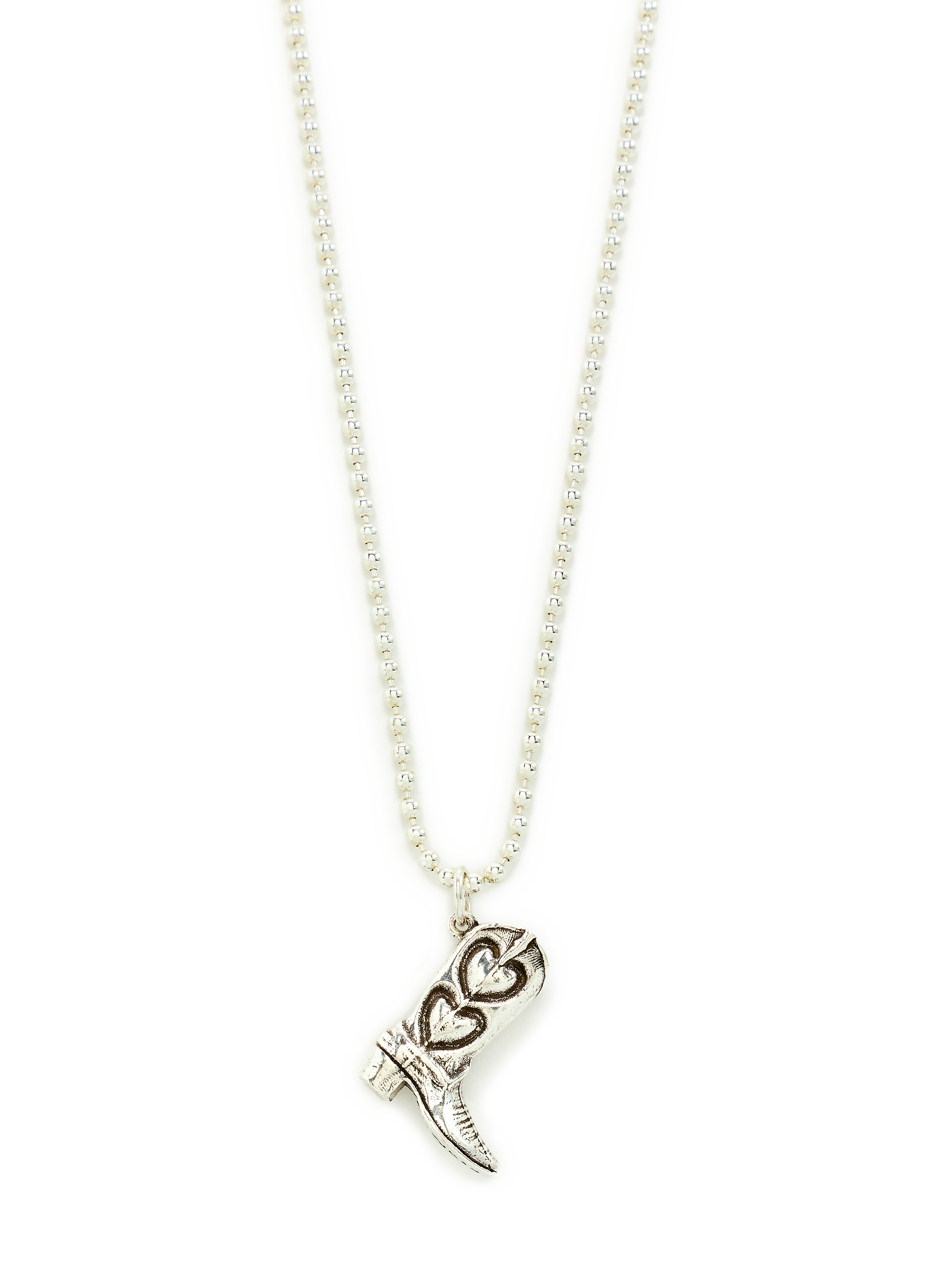 Boots Necklace TWO JEYS Silver