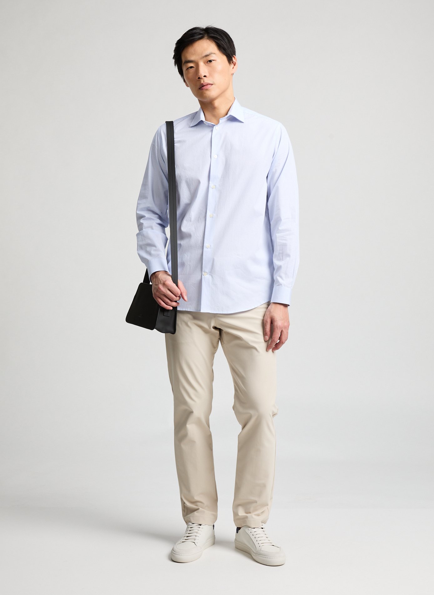 Chemise à carreaux AU PRINTEMPS PARIS Bleu