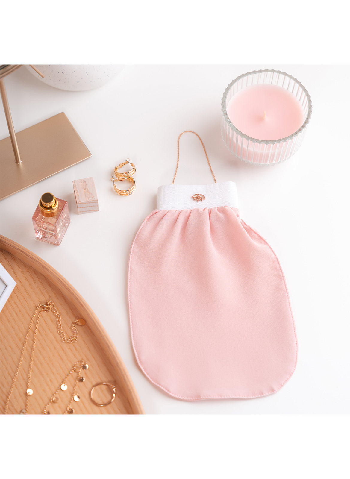 Gant exfoliant en soie pour le corps COCOSOLIS No color