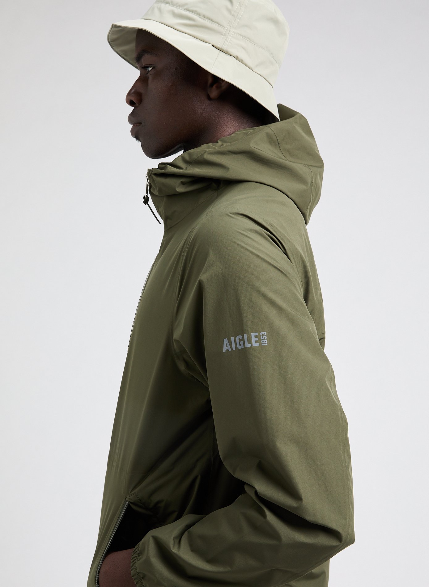 Windproof Raincoat Green