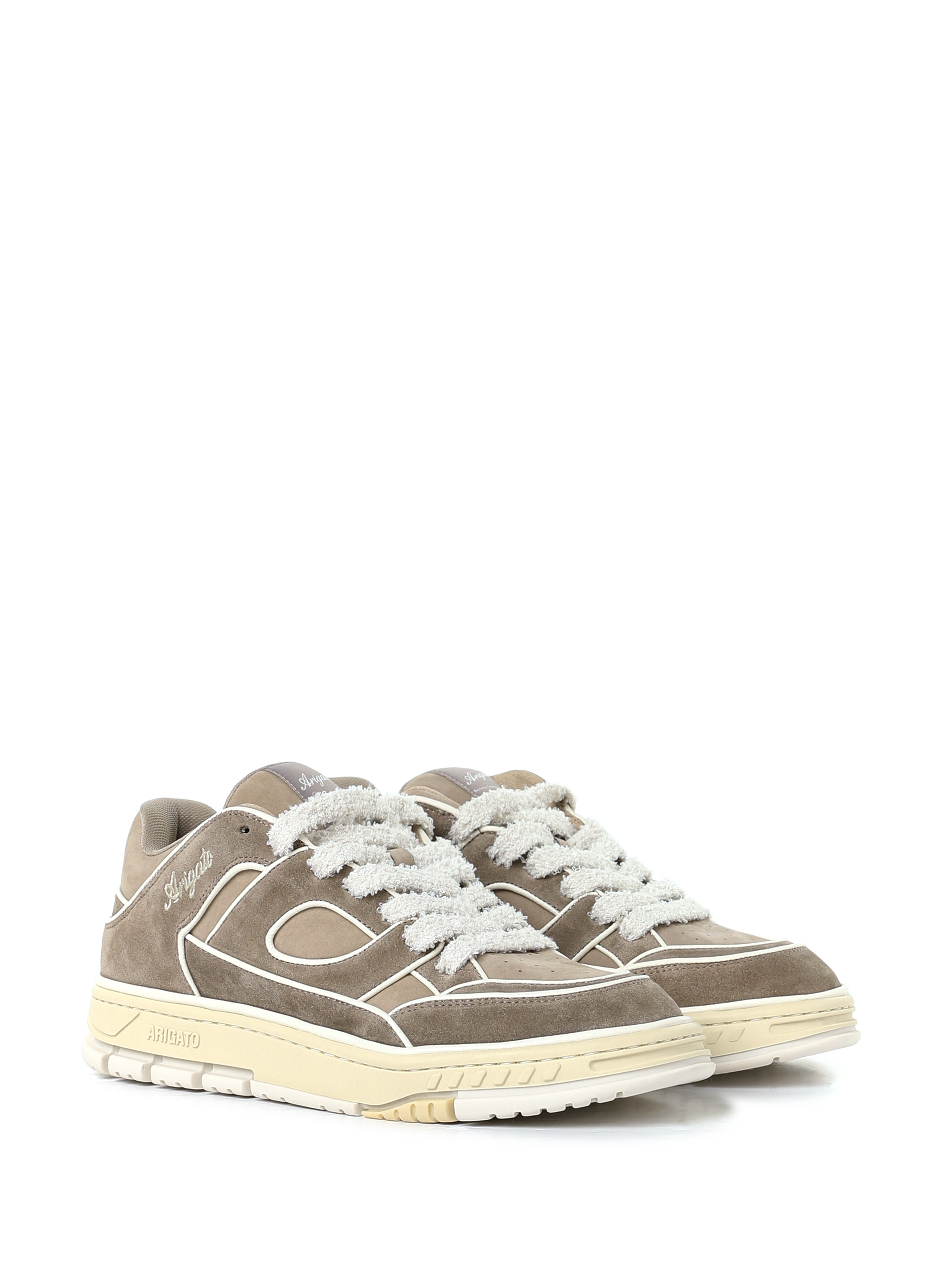 Suede leather sneakers Area Lo Piping AXEL ARIGATO Multicolour
