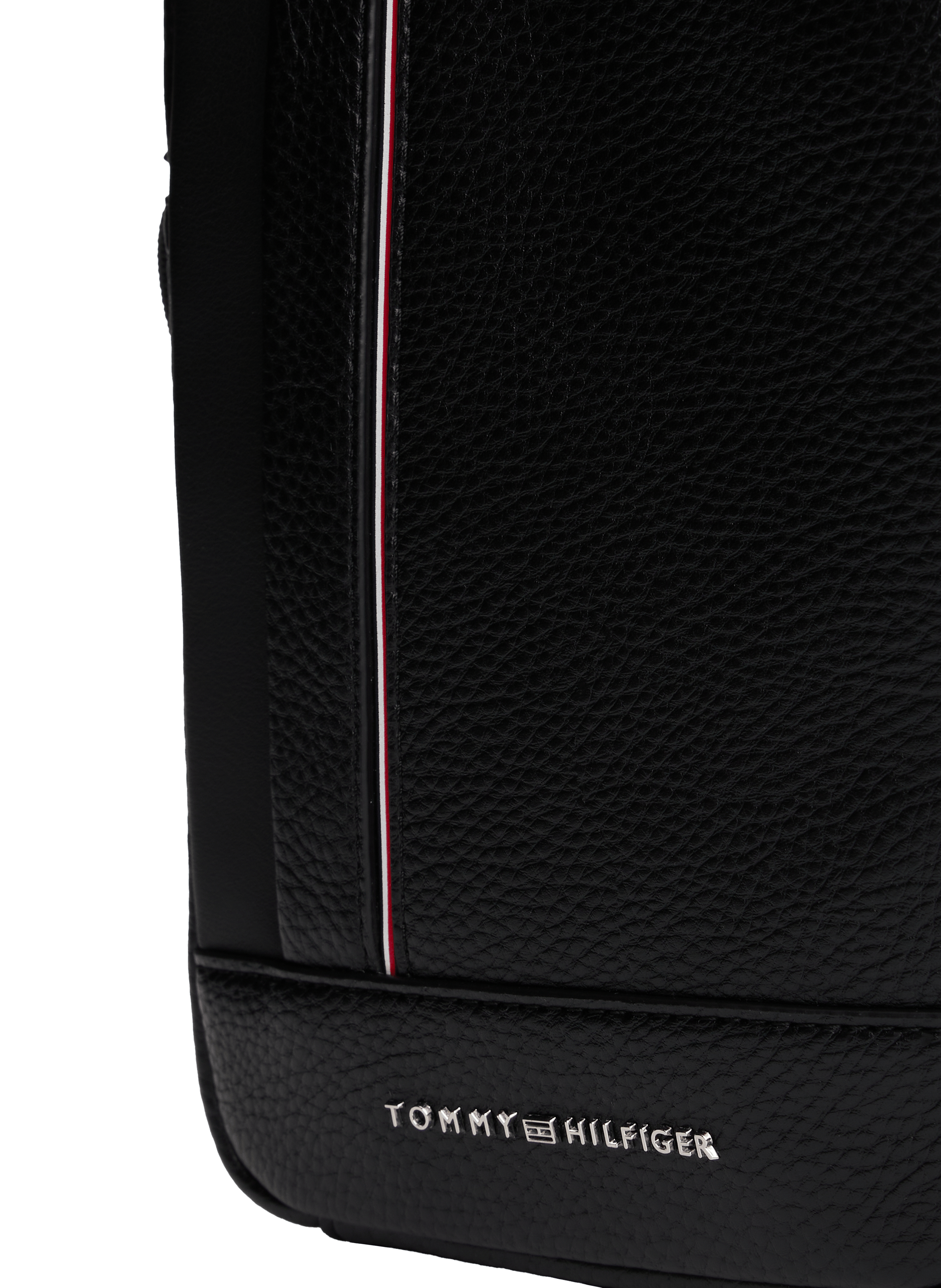 Sac à bandoulière grainé TOMMY HILFIGER Noir