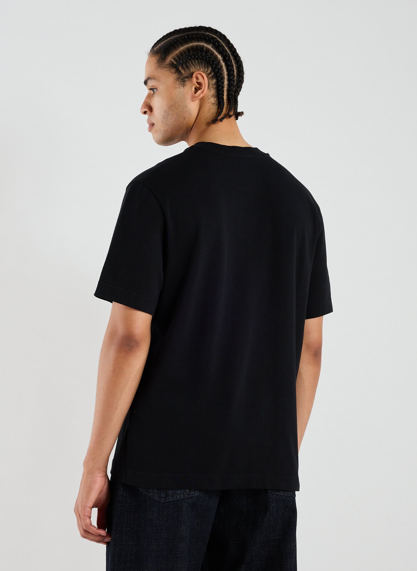 Straight-fit cotton T-shirt JACQUEMUS Black