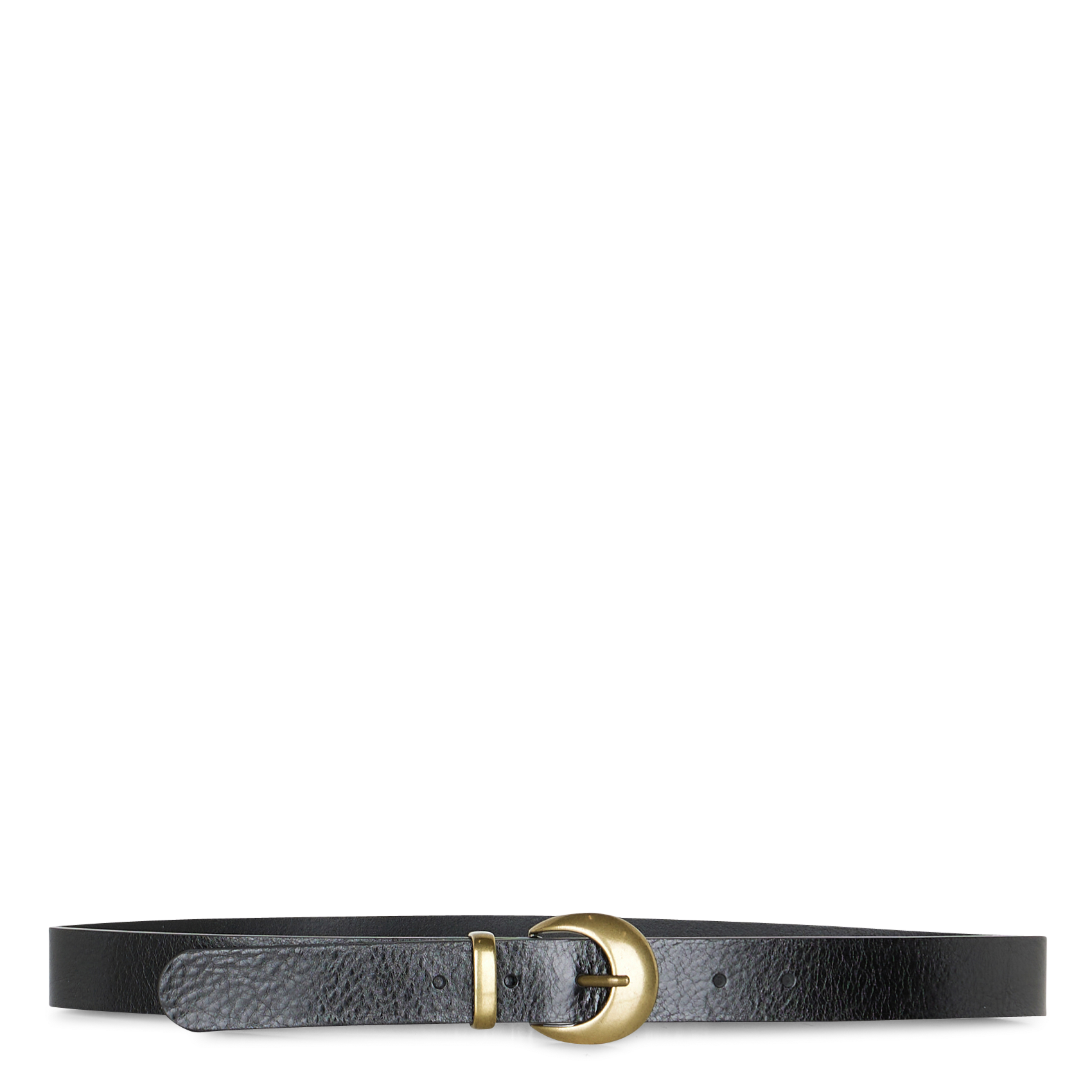 Ceinture en cuir noe MAISON 123 Noir