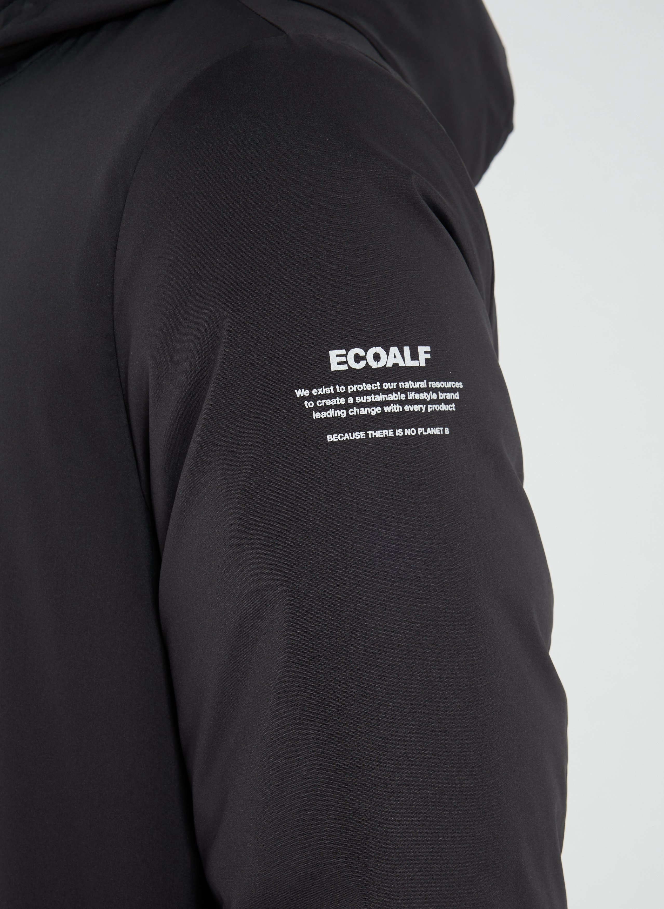 Parka mi-longue Noir