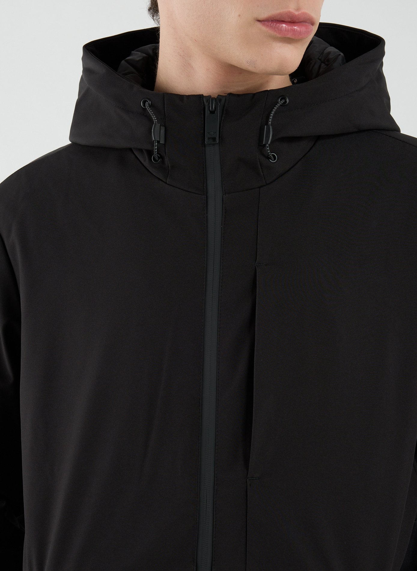 Blouson à capuche en coton mélangé DOCKERS Noir