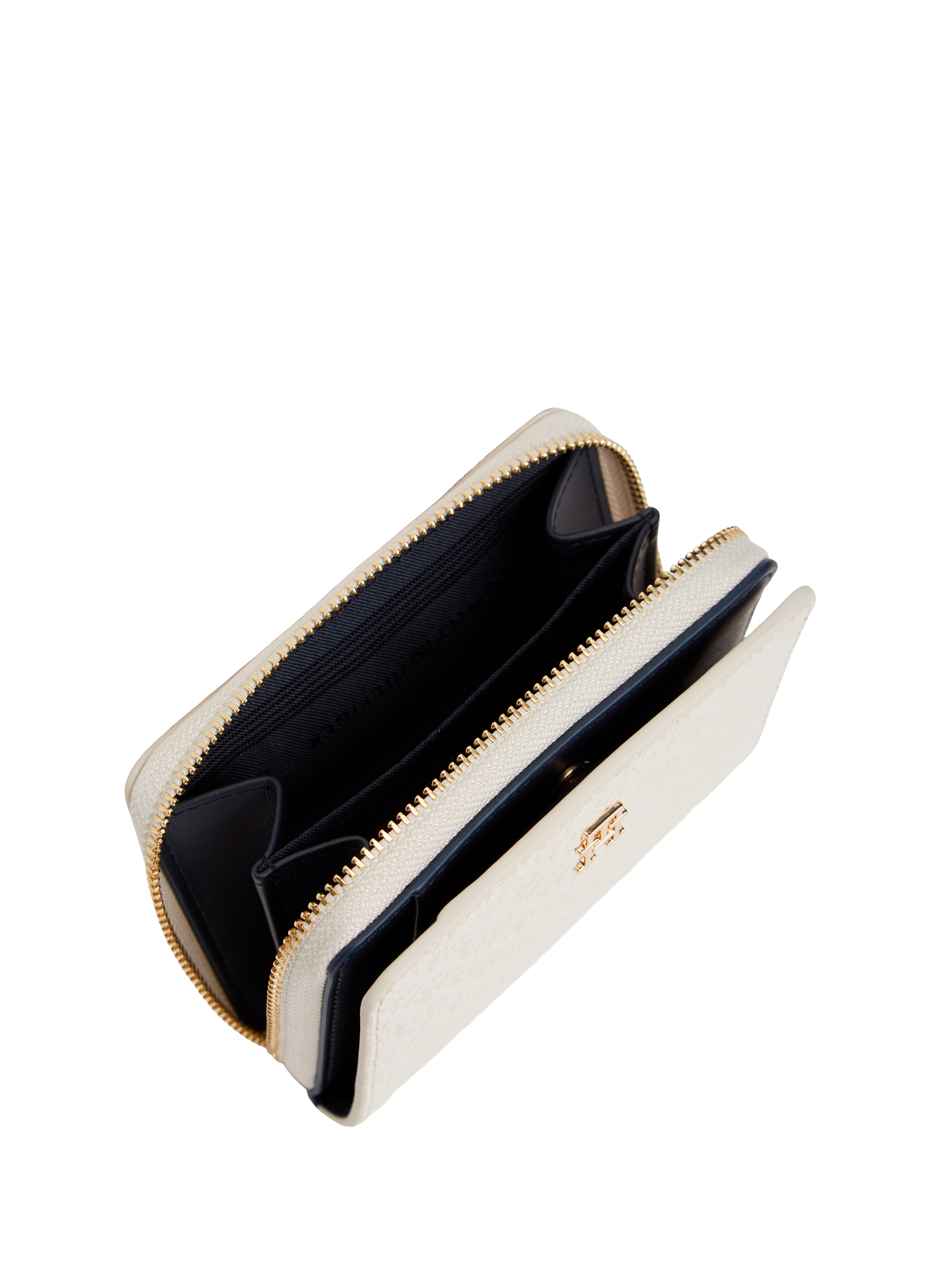 Icon monogram logo wallet TOMMY HILFIGER Beige