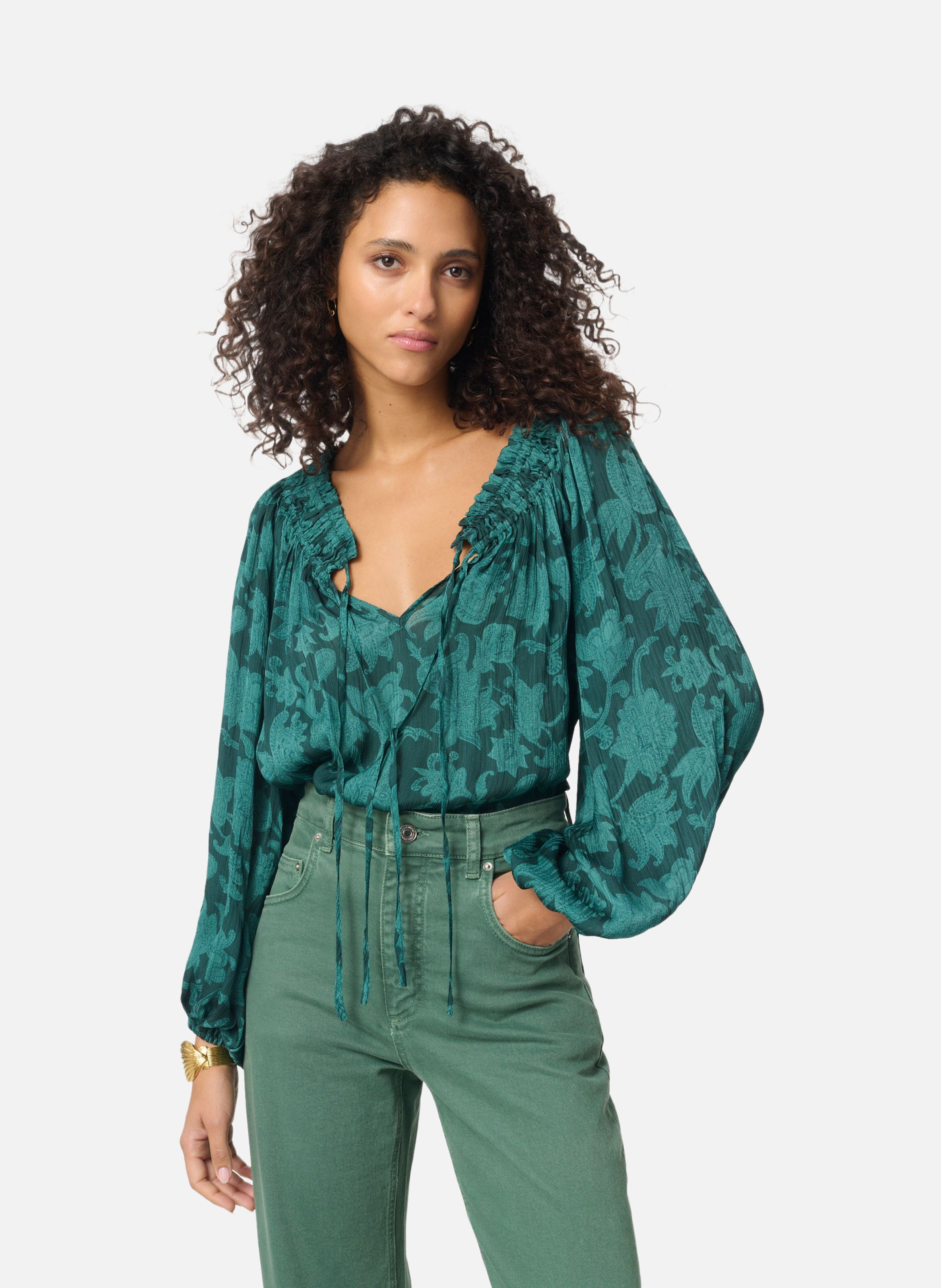 Blouse enya VANESSA BRUNO Vert