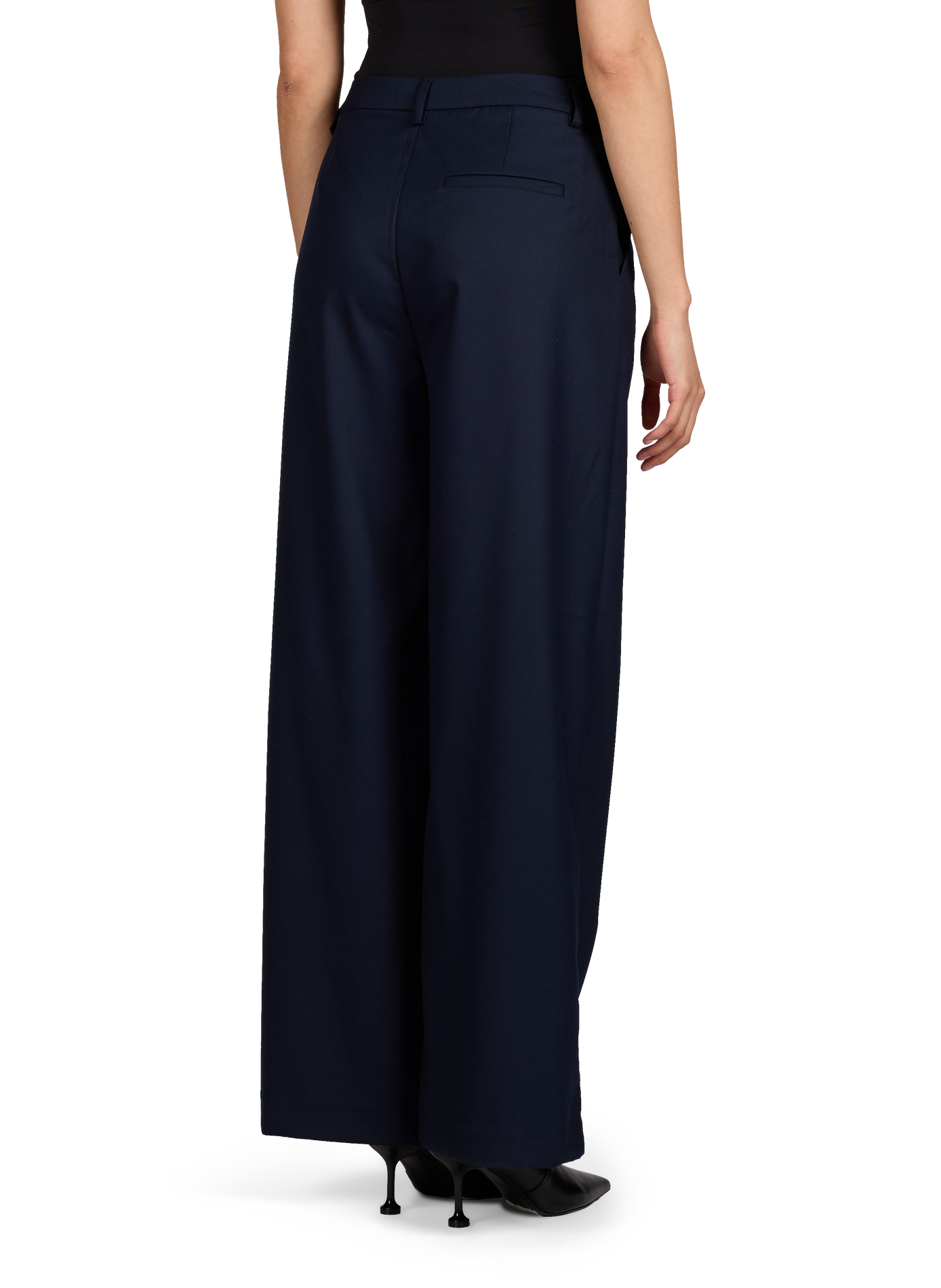 Pantalon large à jambes larges GESTUZ Bleu