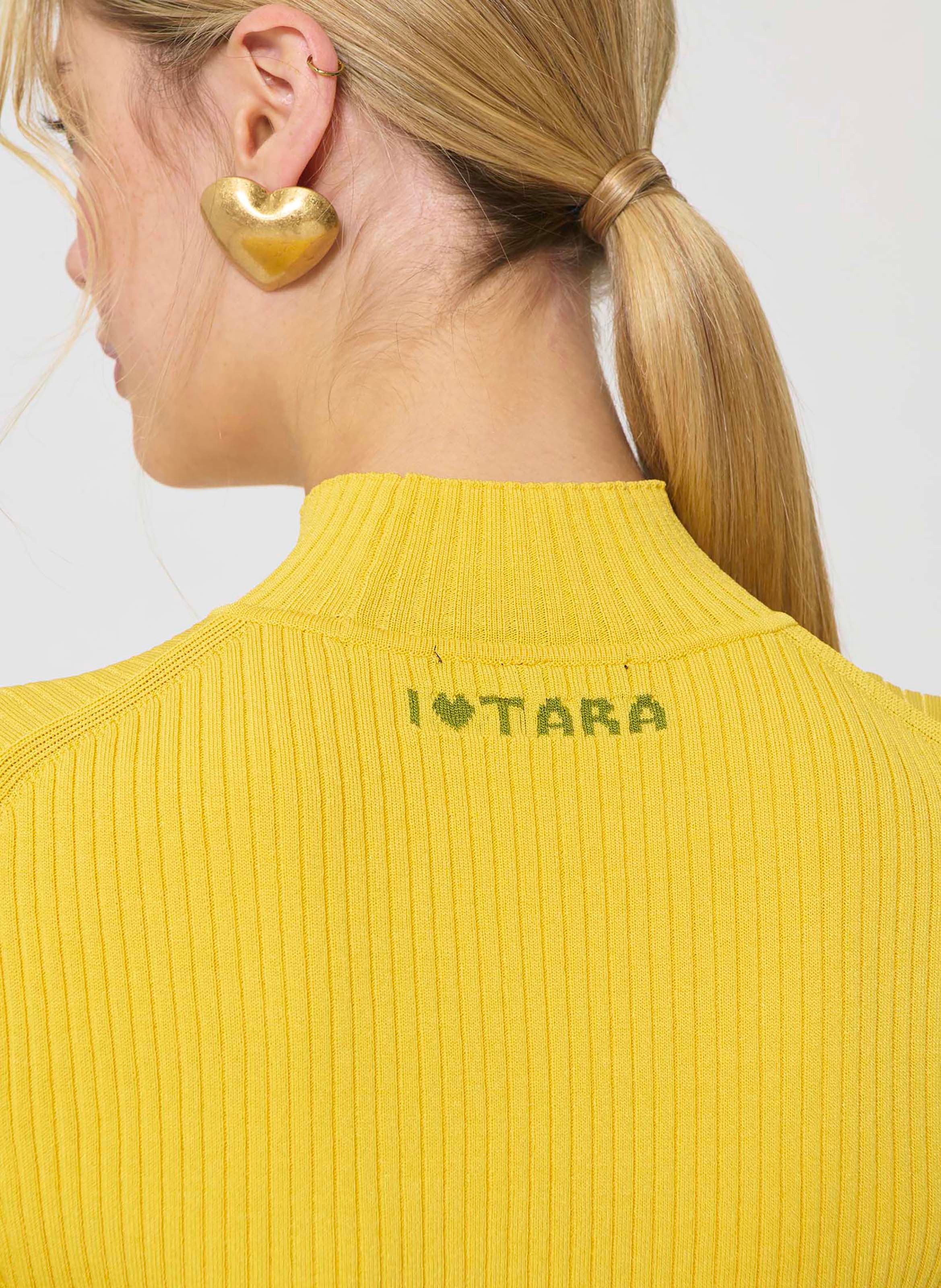 Pull perla TARA JARMON Jaune