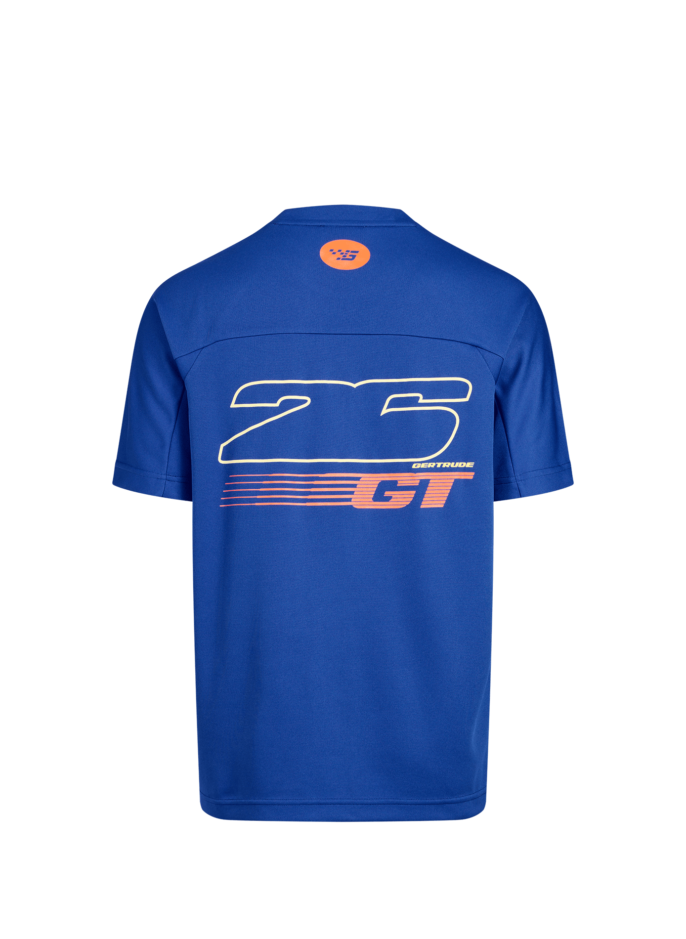 T-shirt ample sérigraphié GERTRUDE ET GASTON Bleu