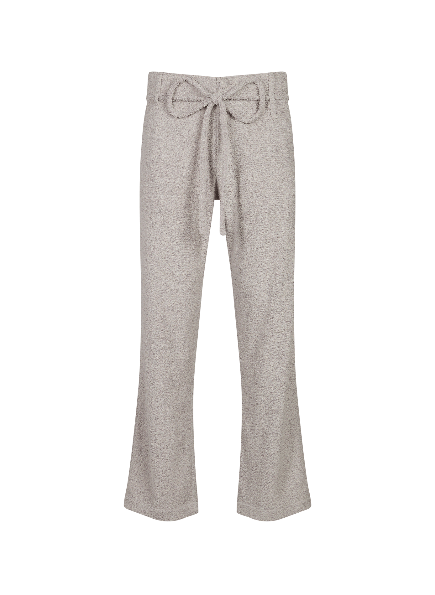 Textured pants with removable belt in blended cotton POST ARCHIVE FACTION Beige
