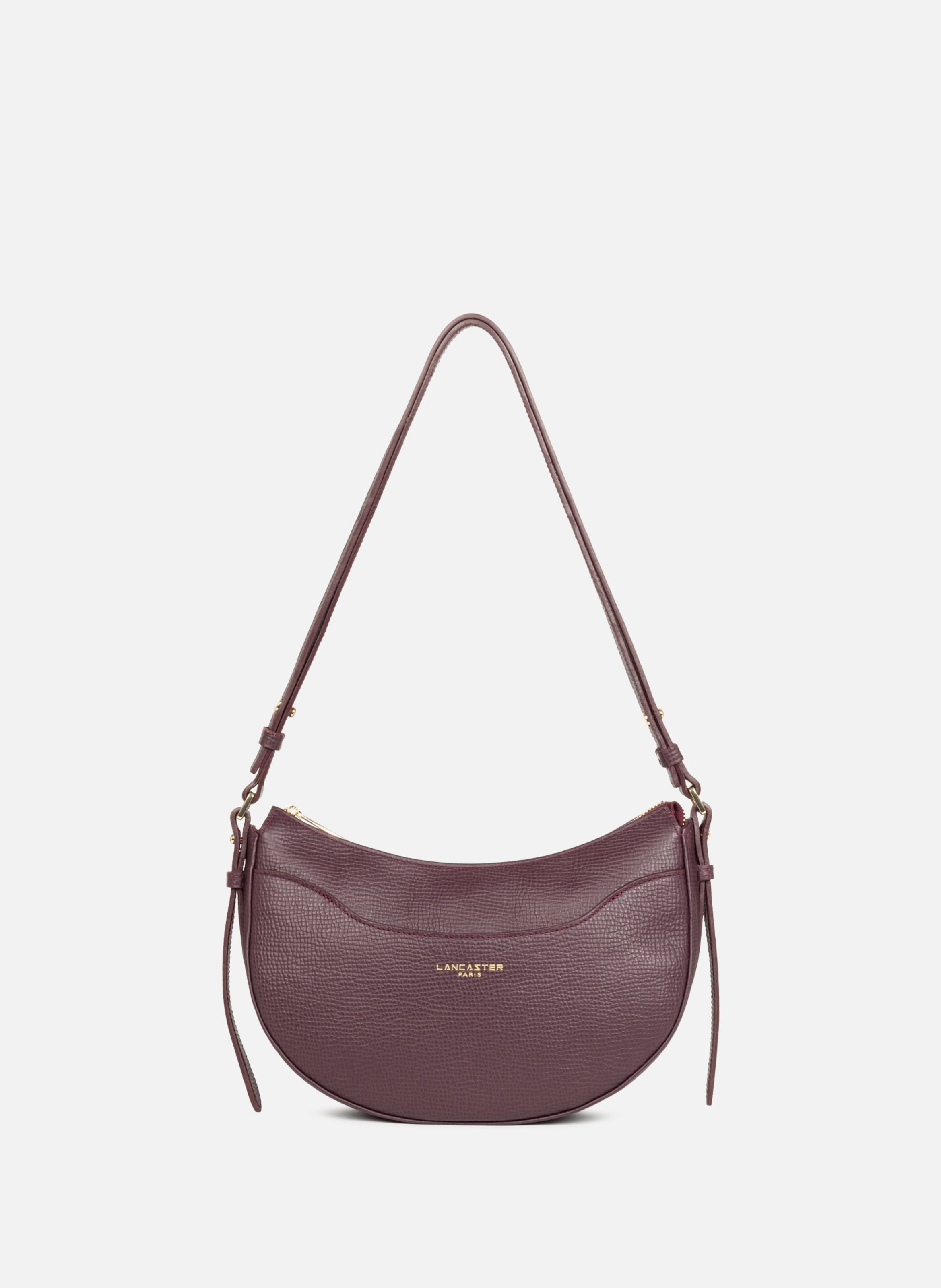 Sac demi lune - even LANCASTER Rouge