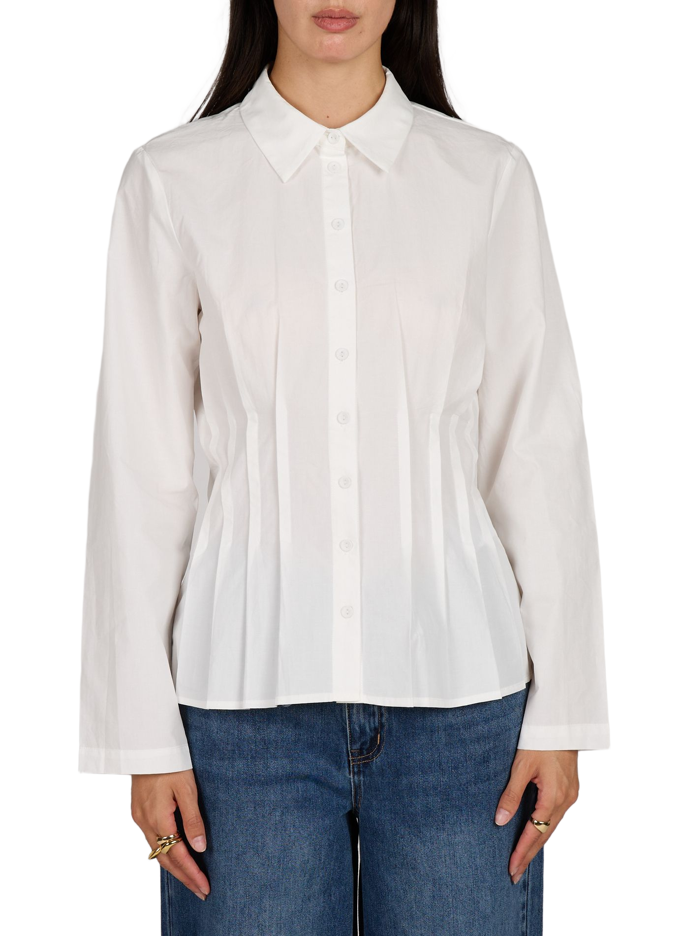 Cotton shirt OBJECT White